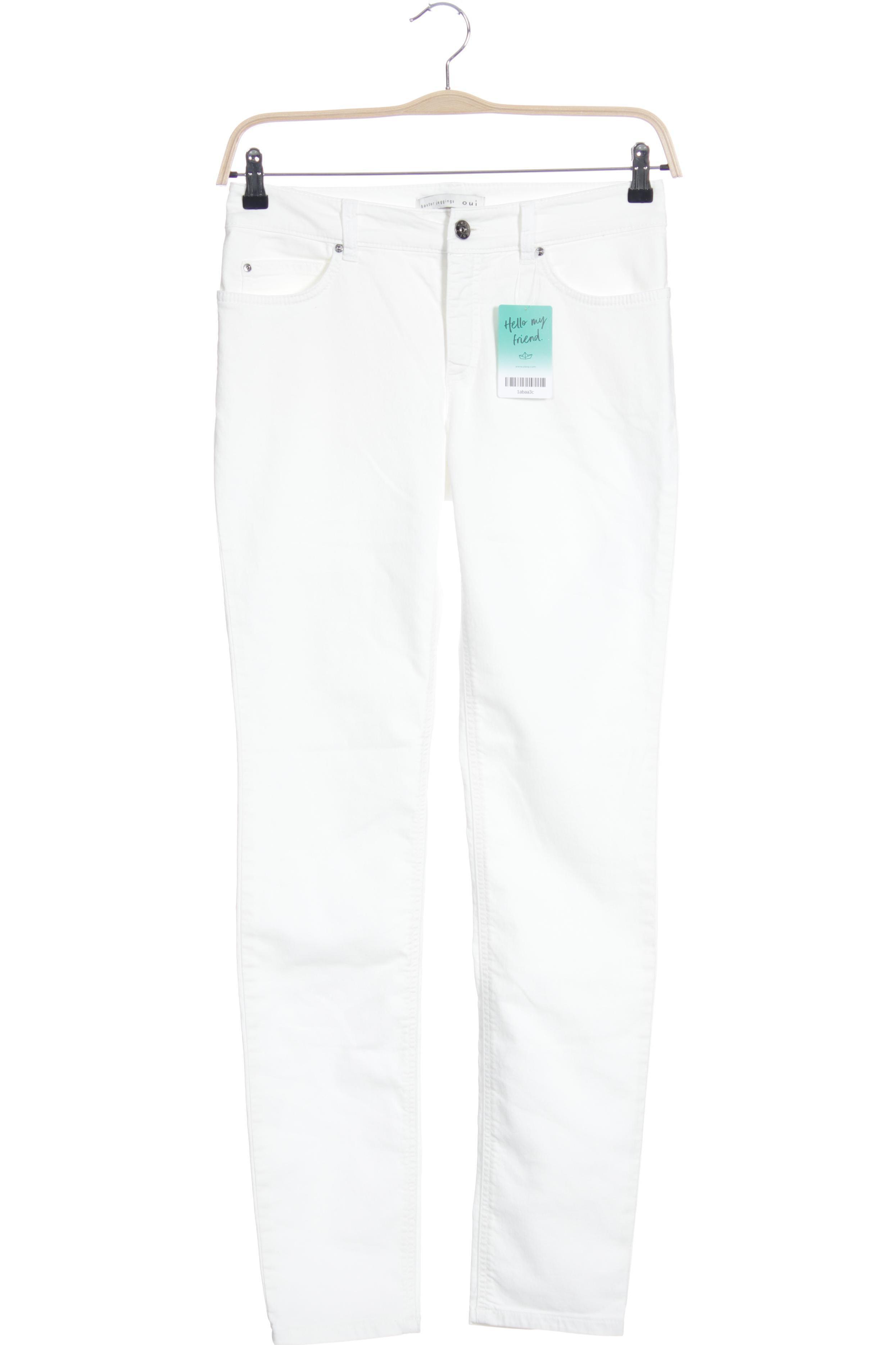 

Oui Damen Jeans, weiß, Gr. 28