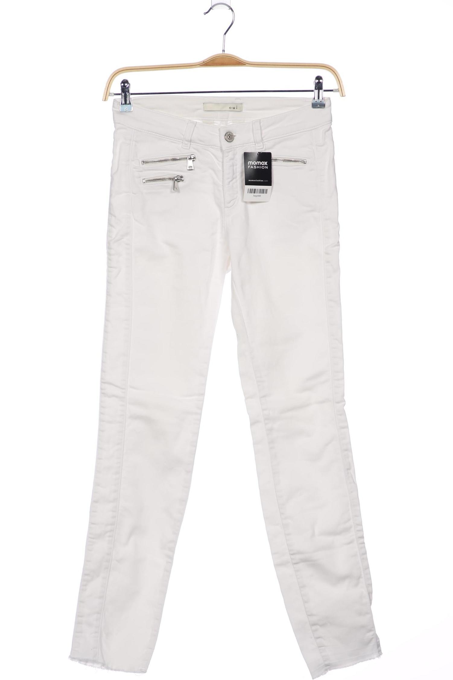 

Oui Damen Jeans, weiß, Gr. 36