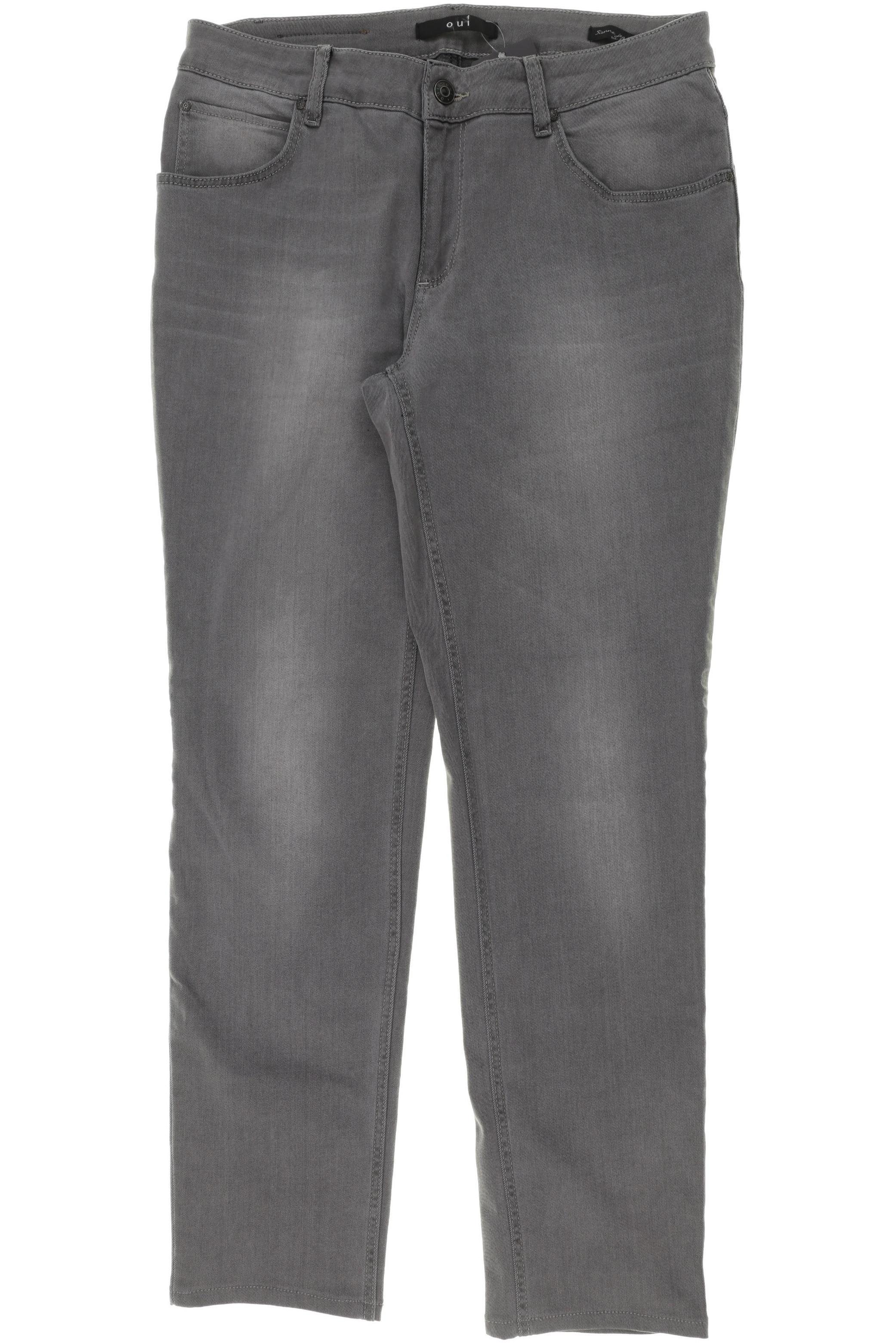 

Oui Damen Jeans, grau, Gr. 42