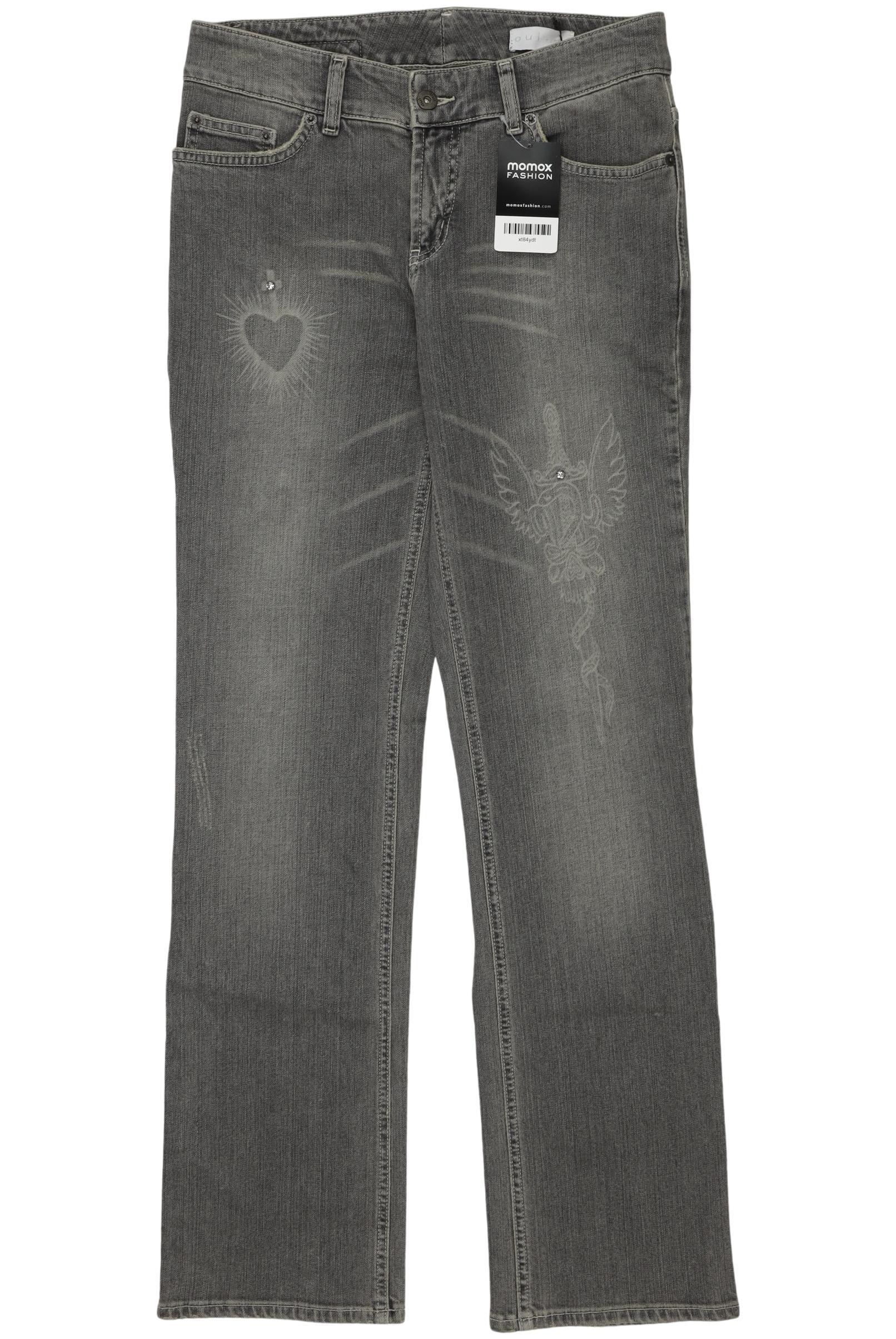 

Oui Damen Jeans, grau, Gr. 38