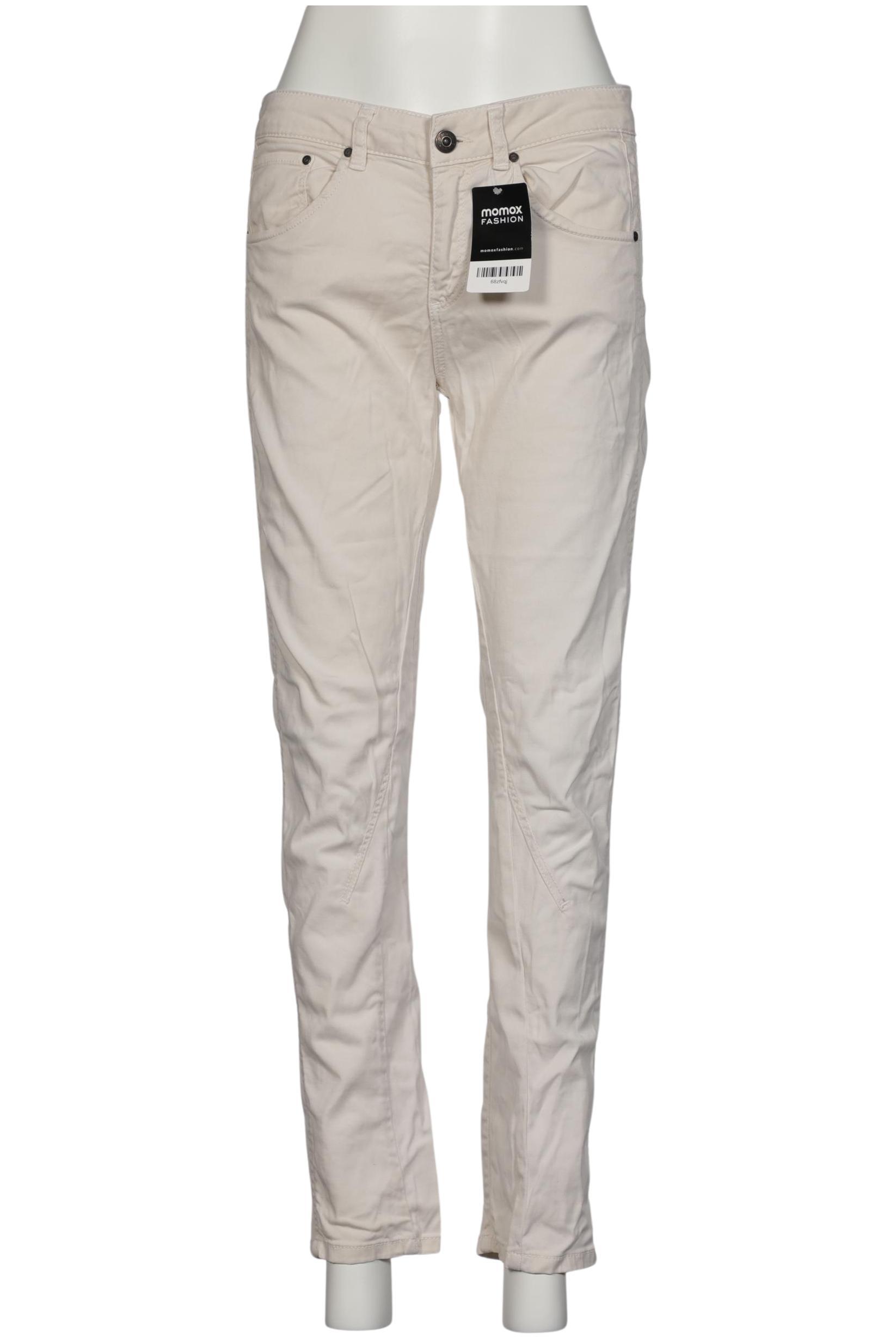 

Oui Damen Jeans, cremeweiß, Gr. 34