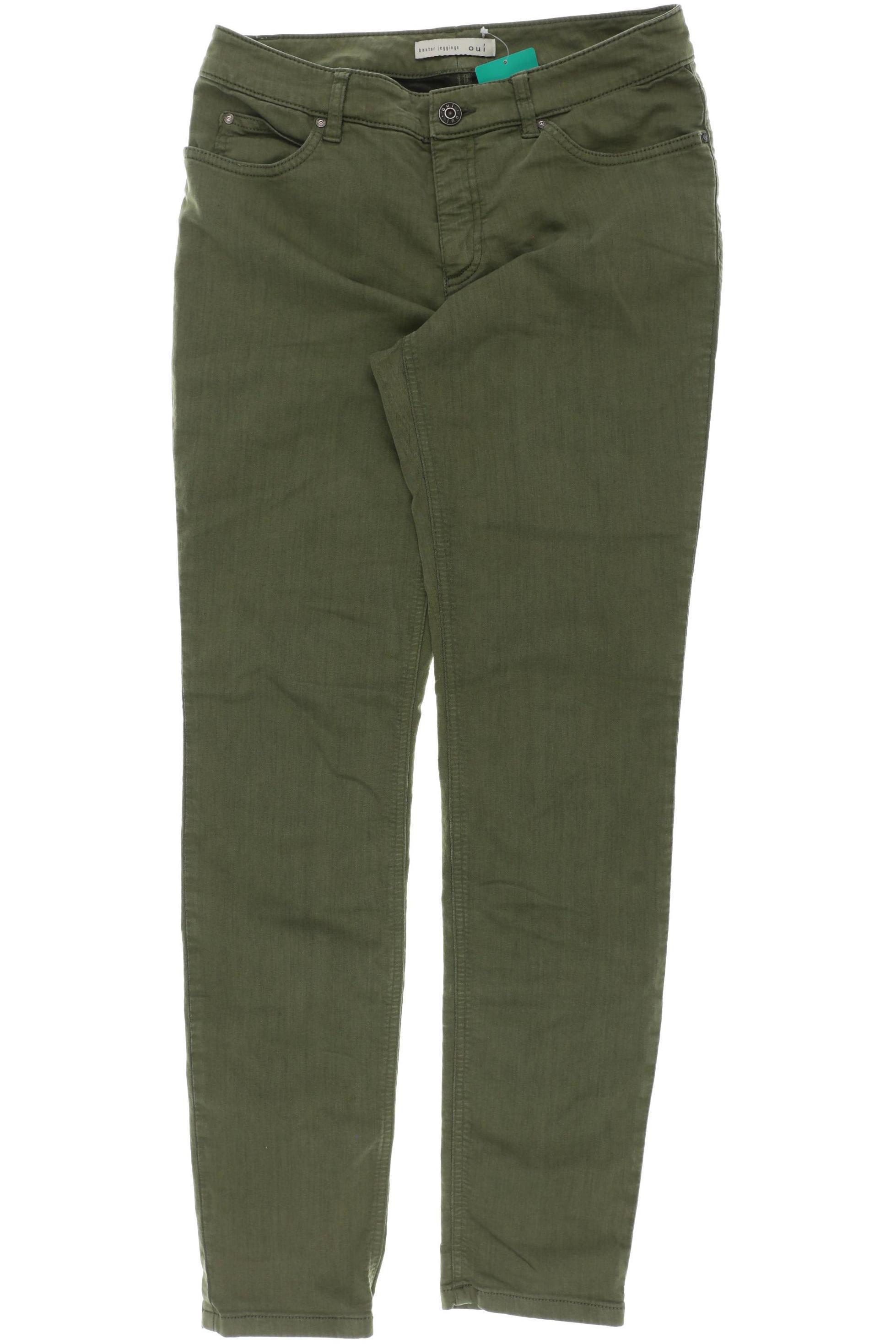

Oui Damen Jeans, grün, Gr. 38