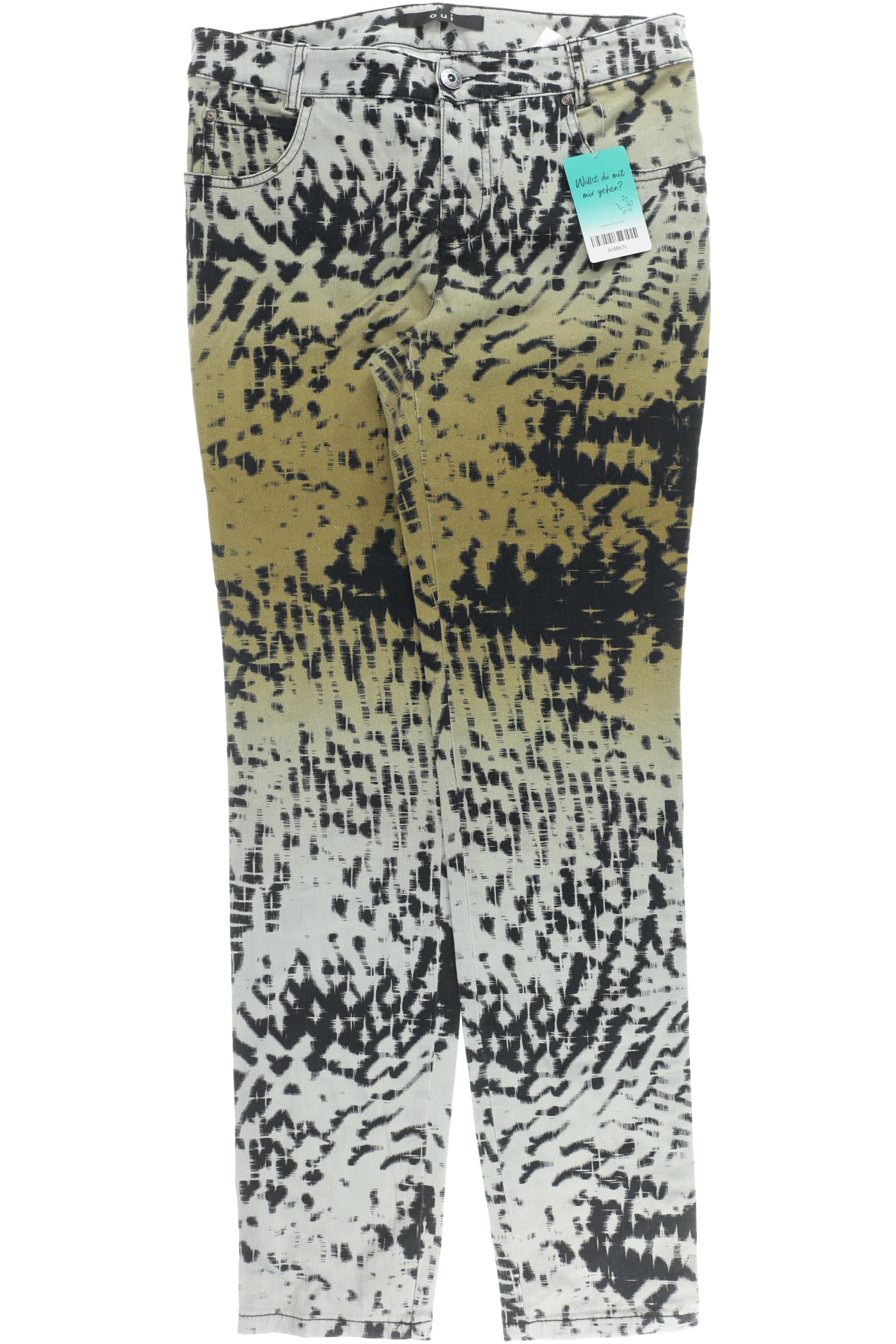 

Oui Damen Jeans, braun, Gr. 38