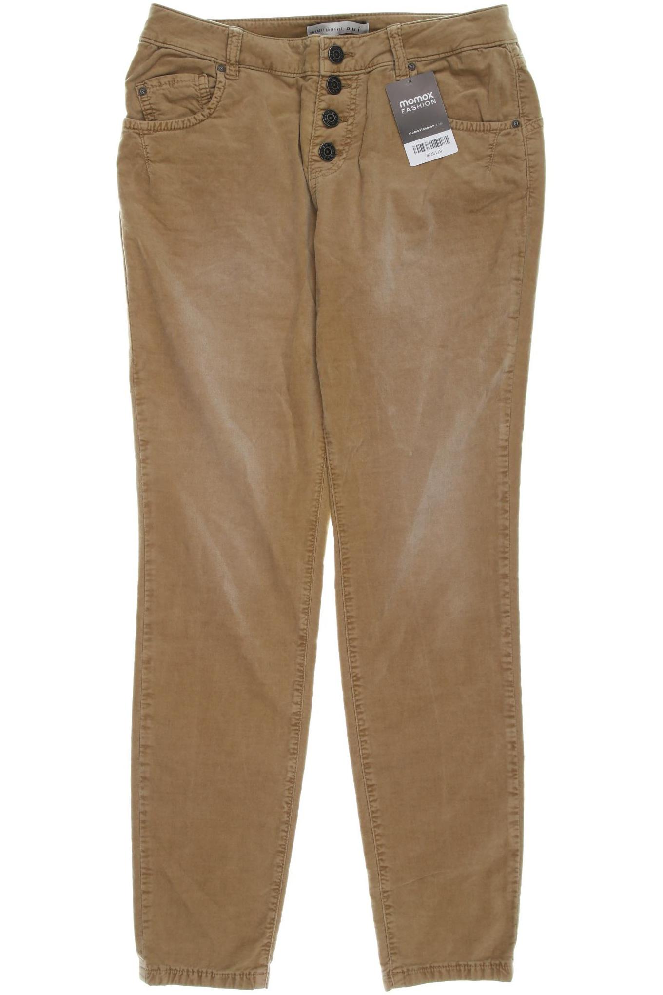 

Oui Damen Jeans, beige