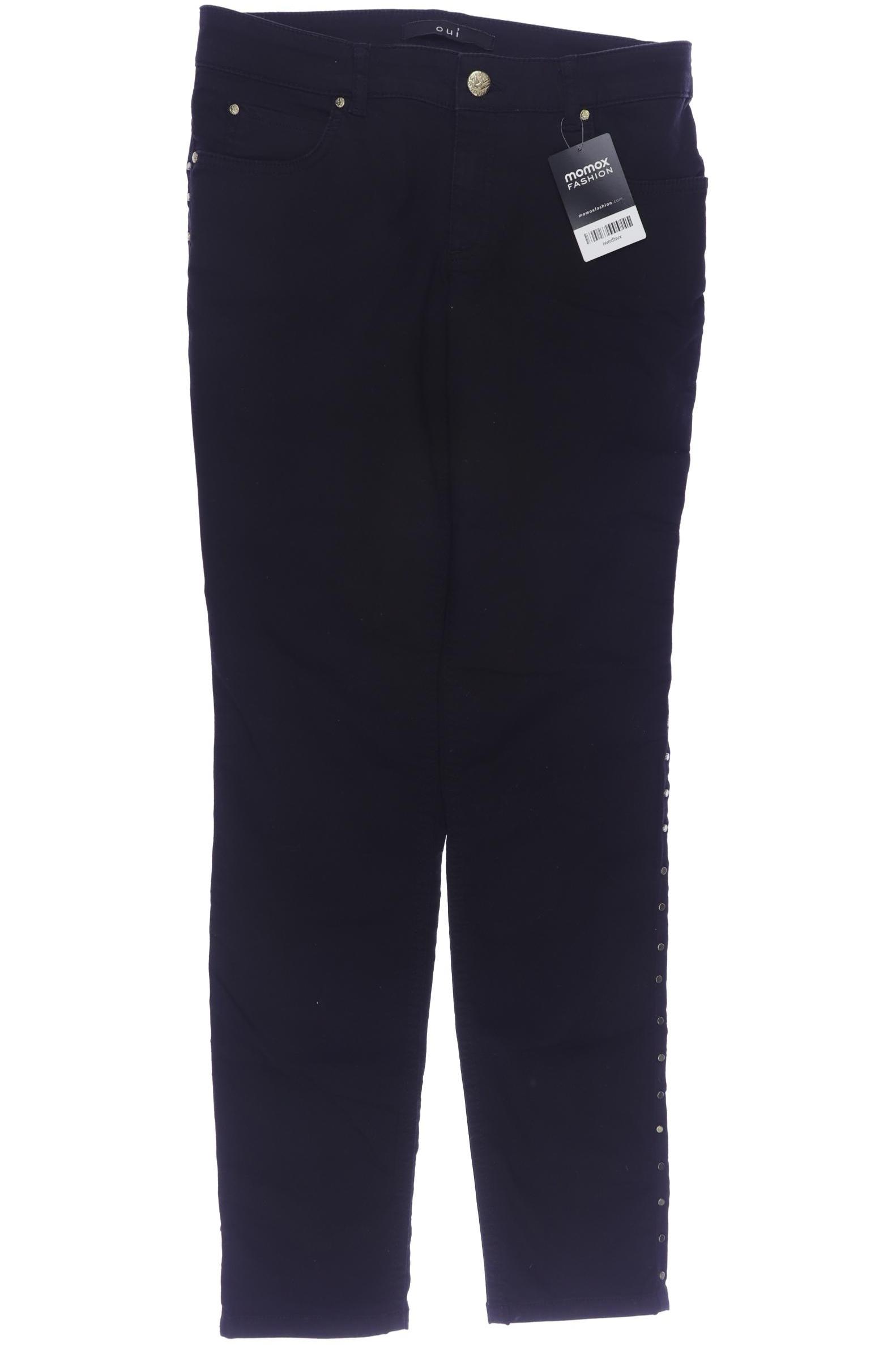 

Oui Damen Jeans, schwarz, Gr. 38