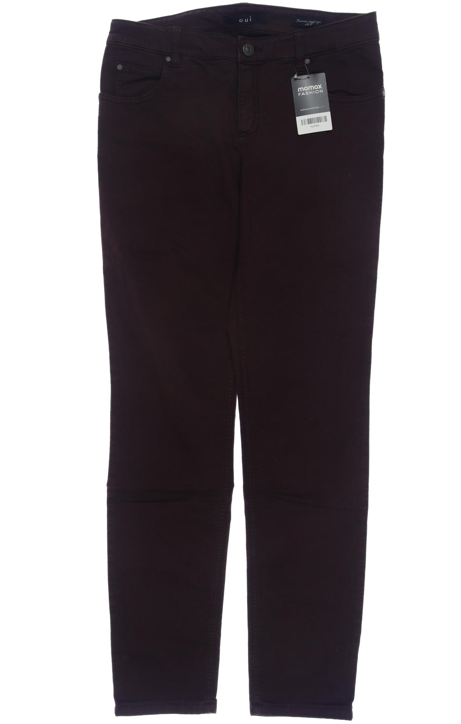 

Oui Damen Jeans, braun, Gr. 40