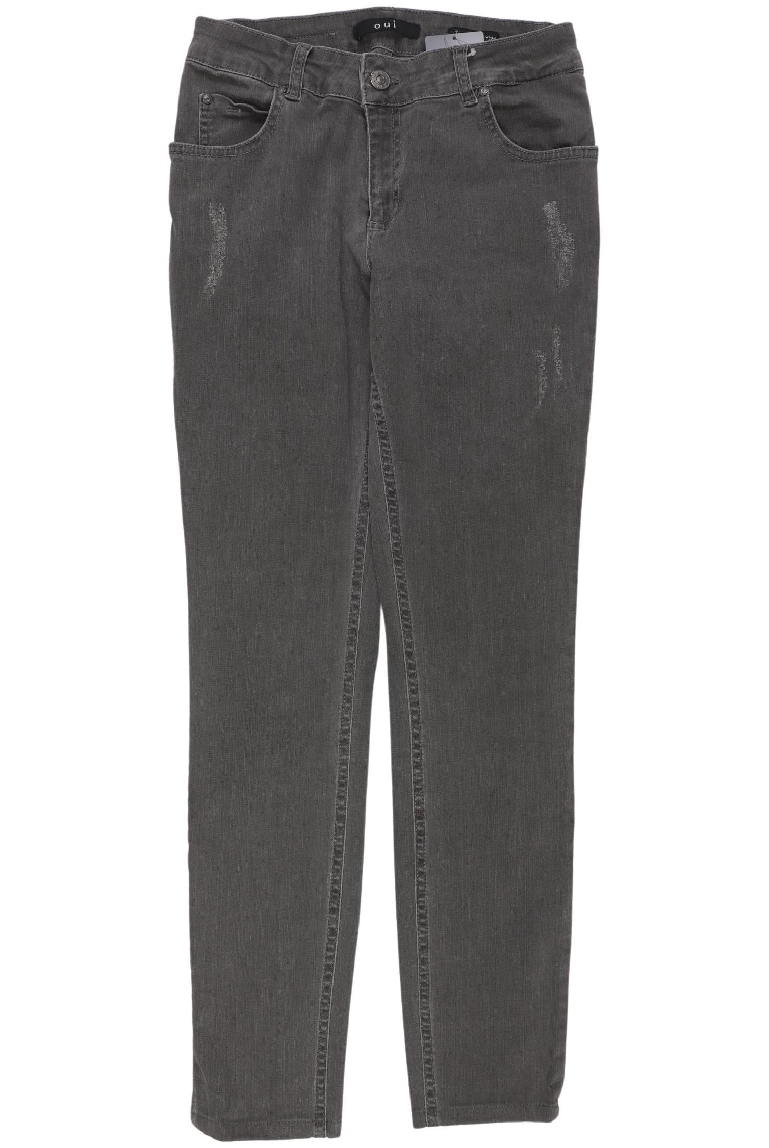 

Oui Damen Jeans, grau, Gr. 36