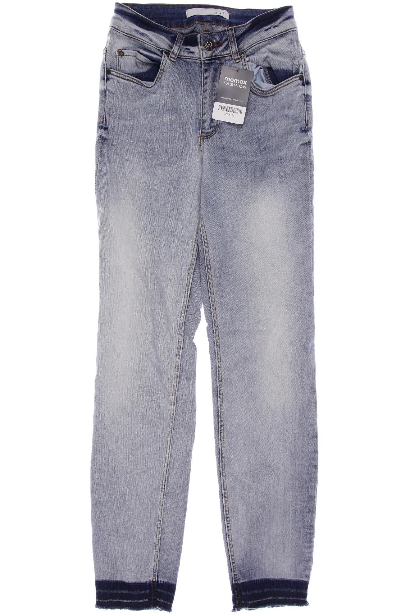 

Oui Damen Jeans, blau