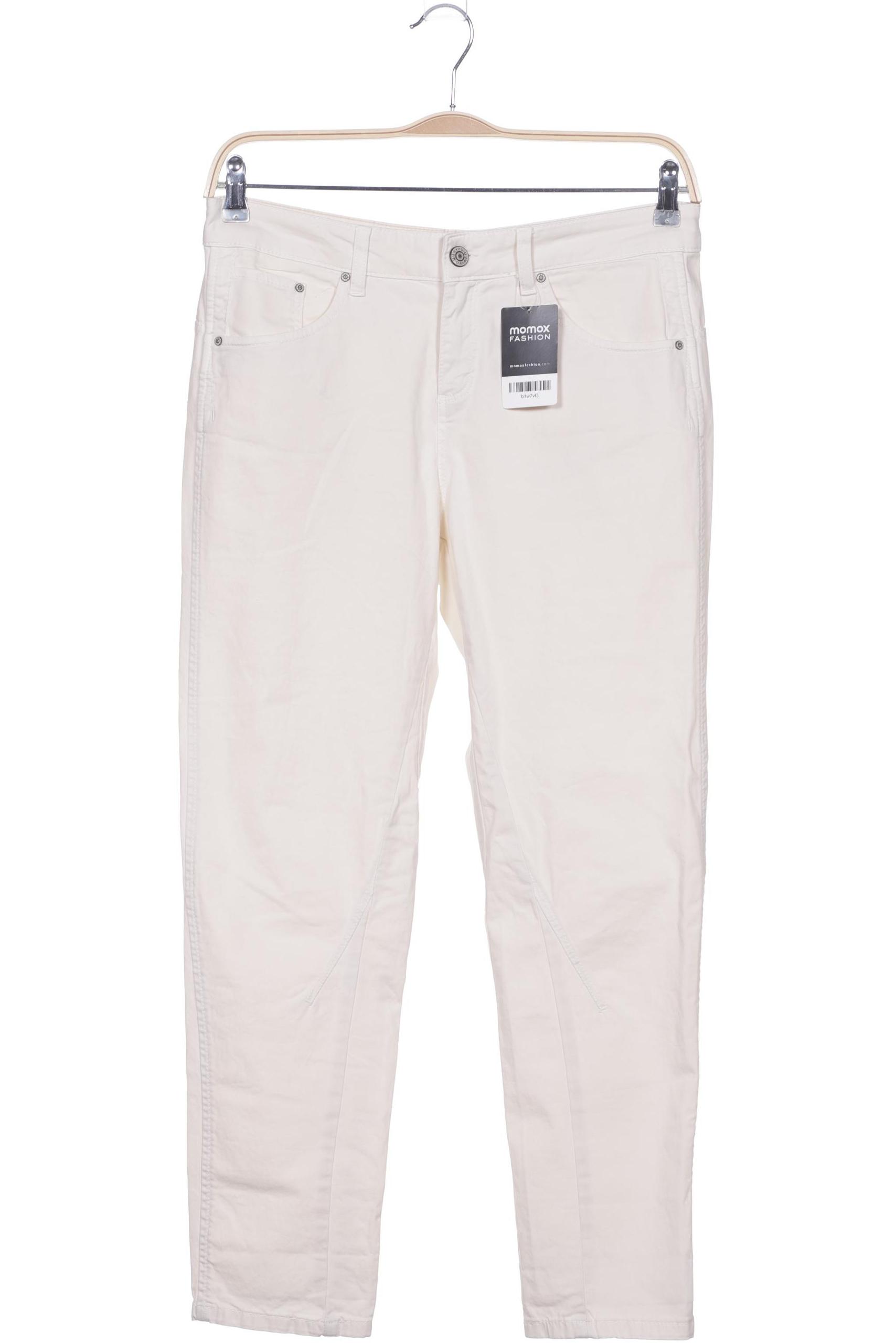 

Oui Damen Jeans, cremeweiß, Gr. 40