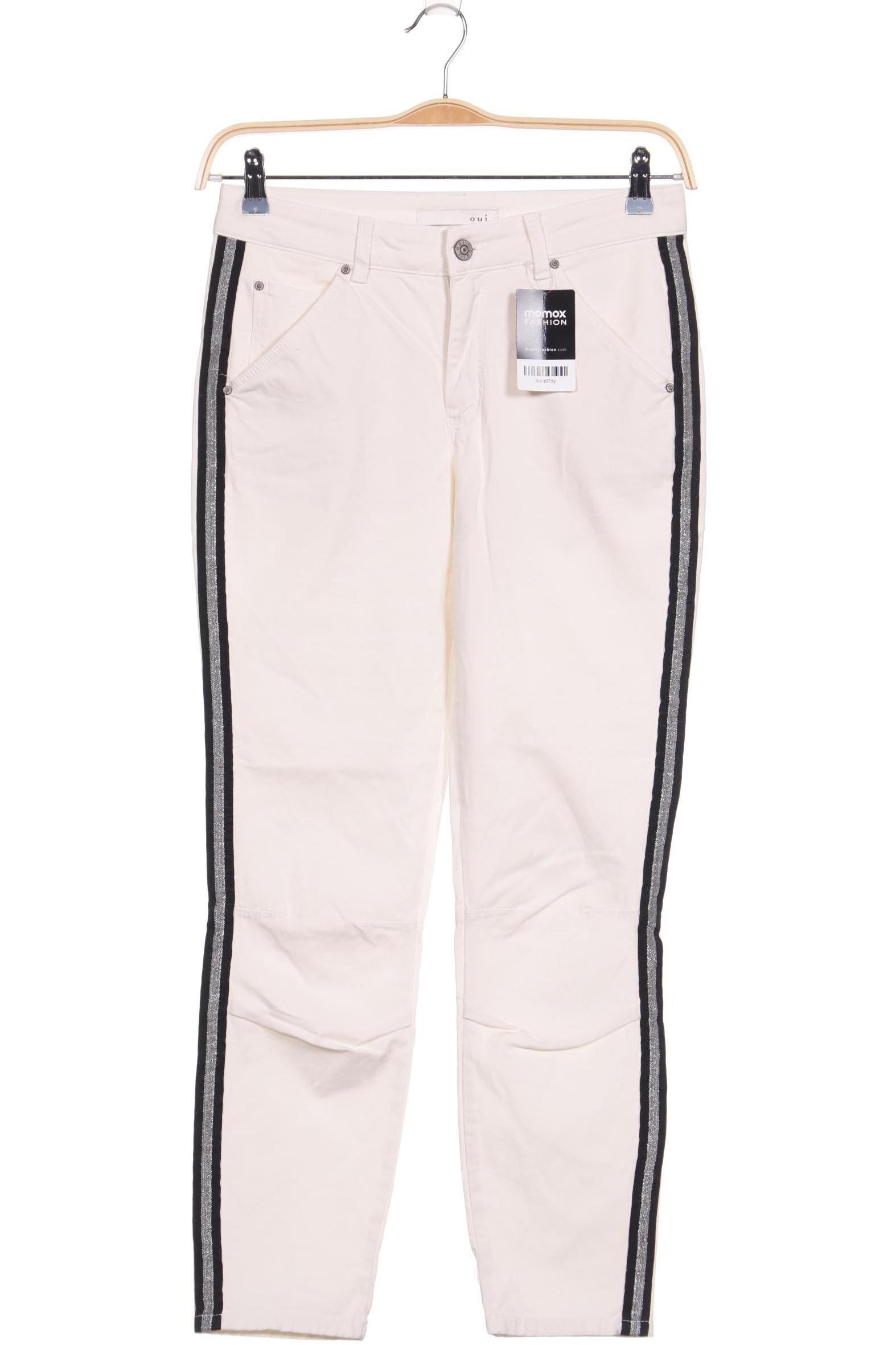 

Oui Damen Jeans, weiß