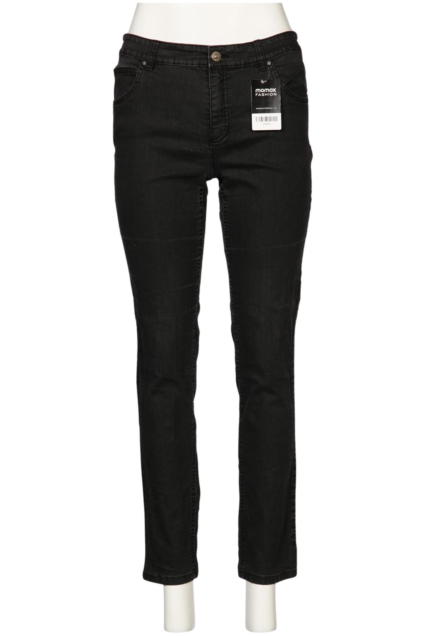 

Oui Damen Jeans, schwarz, Gr. 42