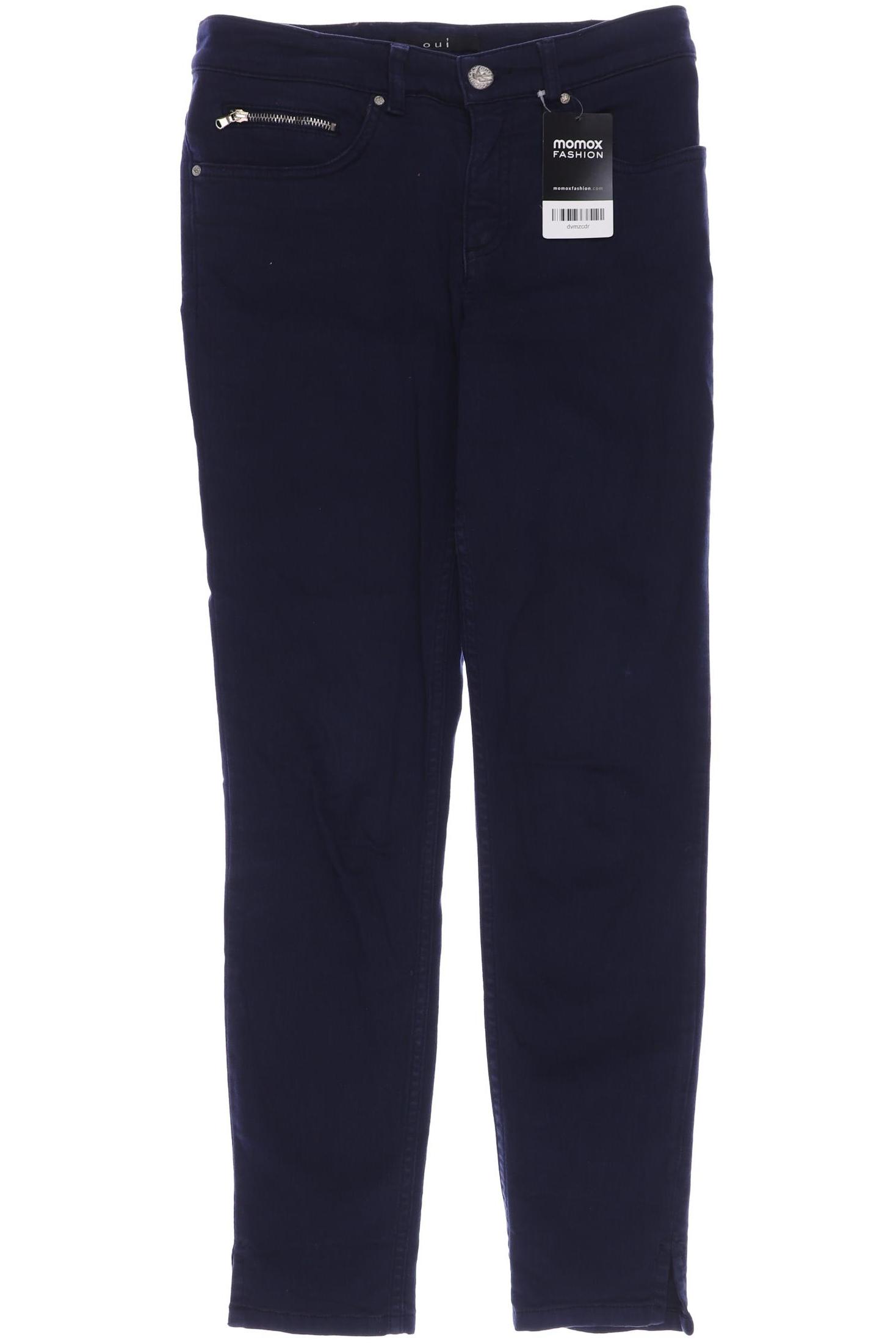 

Oui Damen Jeans, marineblau