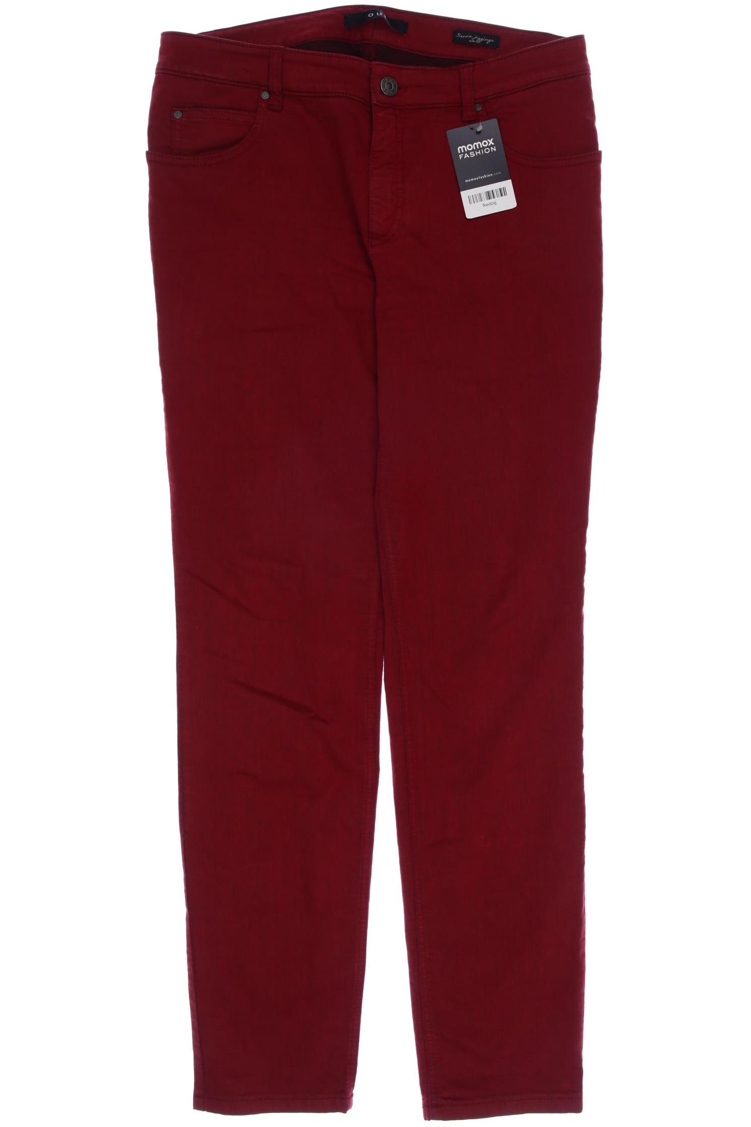 

Oui Damen Jeans, rot