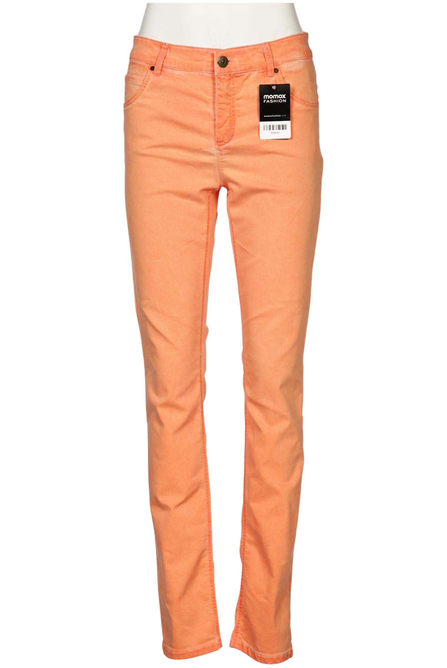 

Oui Damen Jeans, orange, Gr. 38