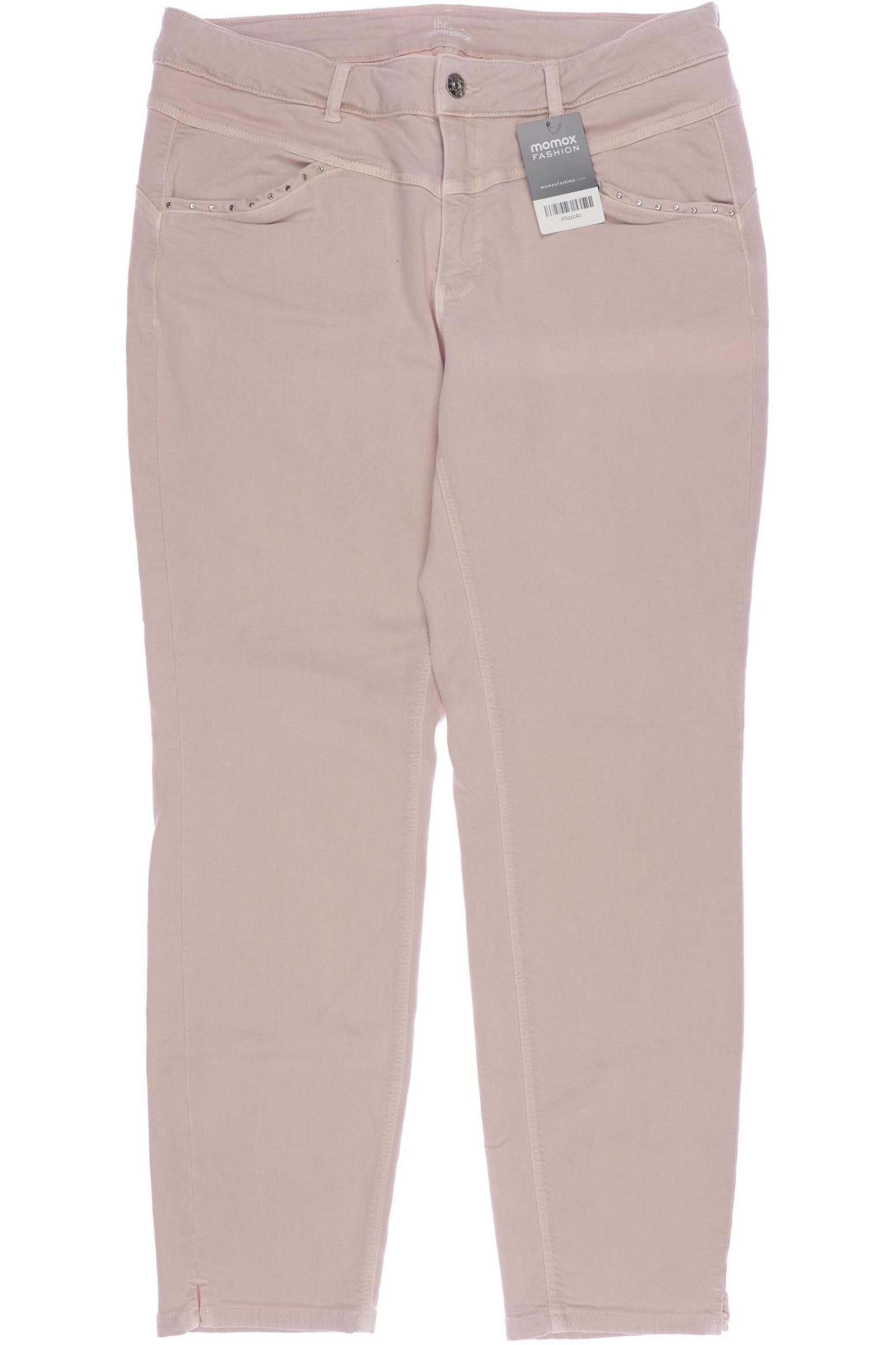 

Oui Damen Jeans, pink, Gr. 42