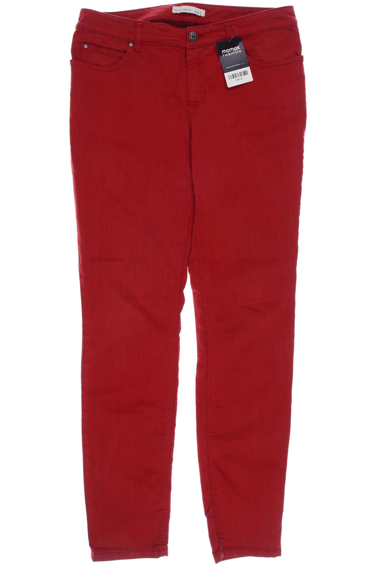 

Oui Damen Jeans, rot