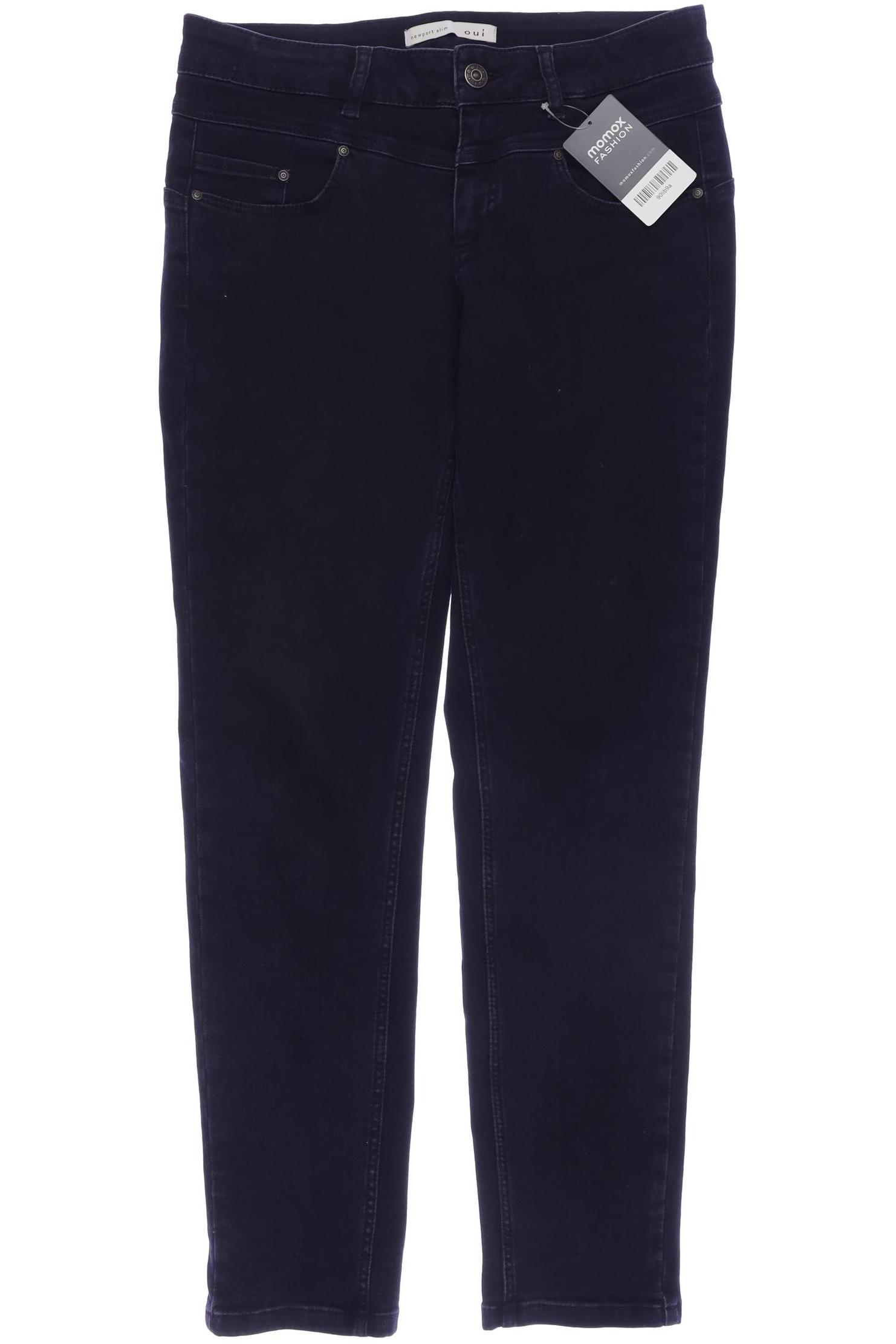 

Oui Damen Jeans, marineblau, Gr. 38