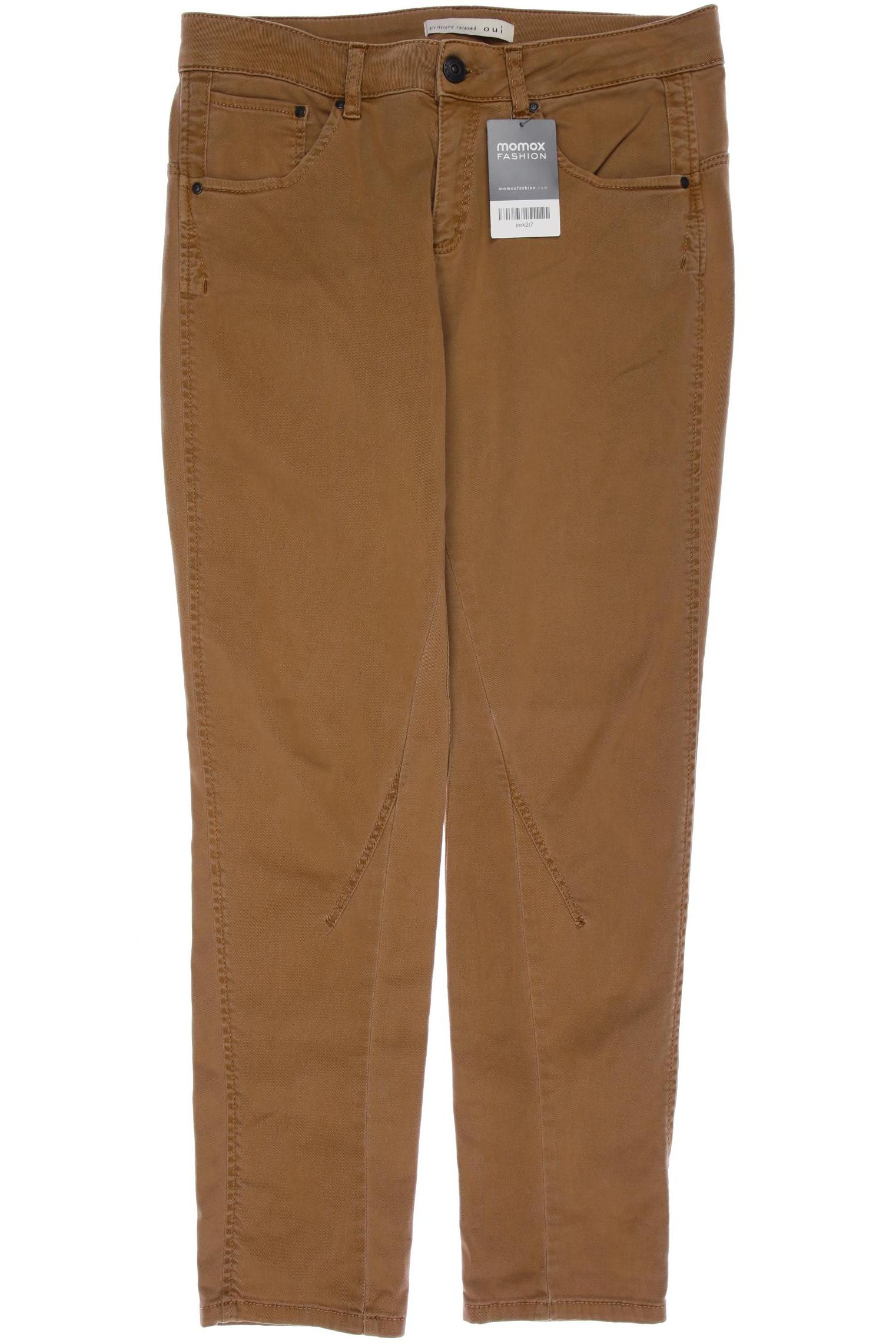 

Oui Damen Jeans, braun, Gr. 36