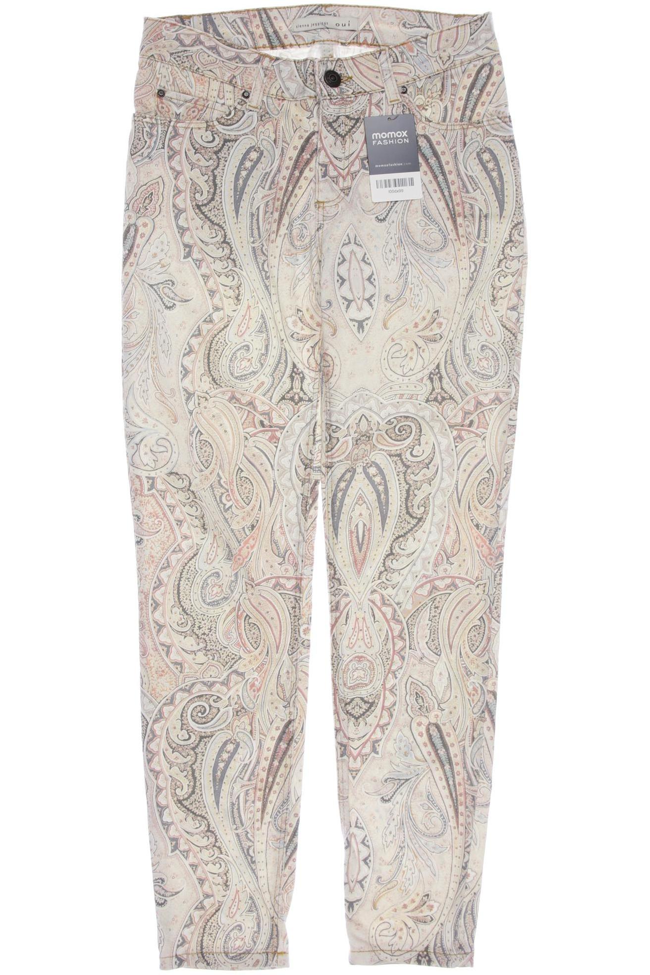 

Oui Damen Jeans, beige, Gr. 34