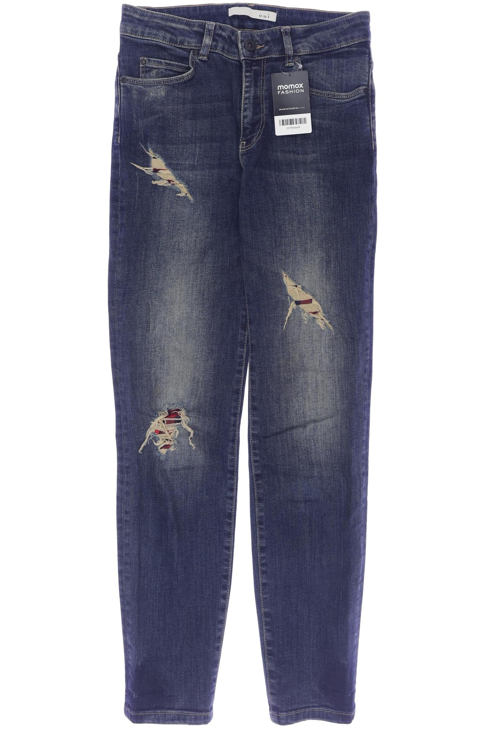 

Oui Damen Jeans, marineblau, Gr. 36