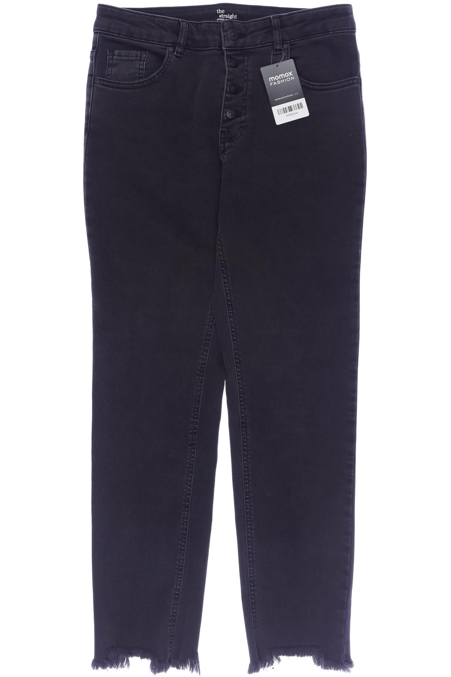 

Oui Damen Jeans, schwarz, Gr. 38
