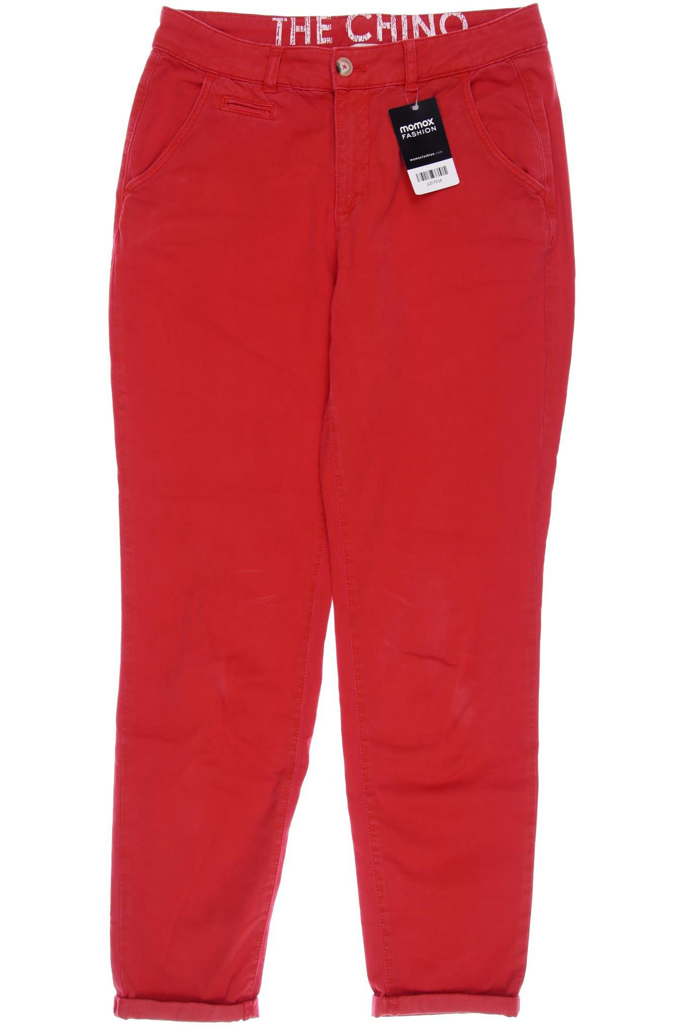 

Oui Damen Jeans, rot