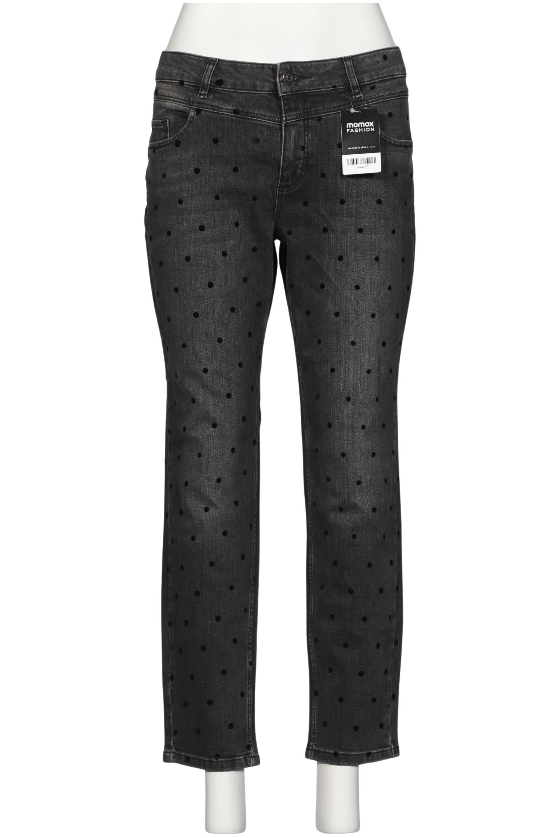 

Oui Damen Jeans, grau, Gr. 44