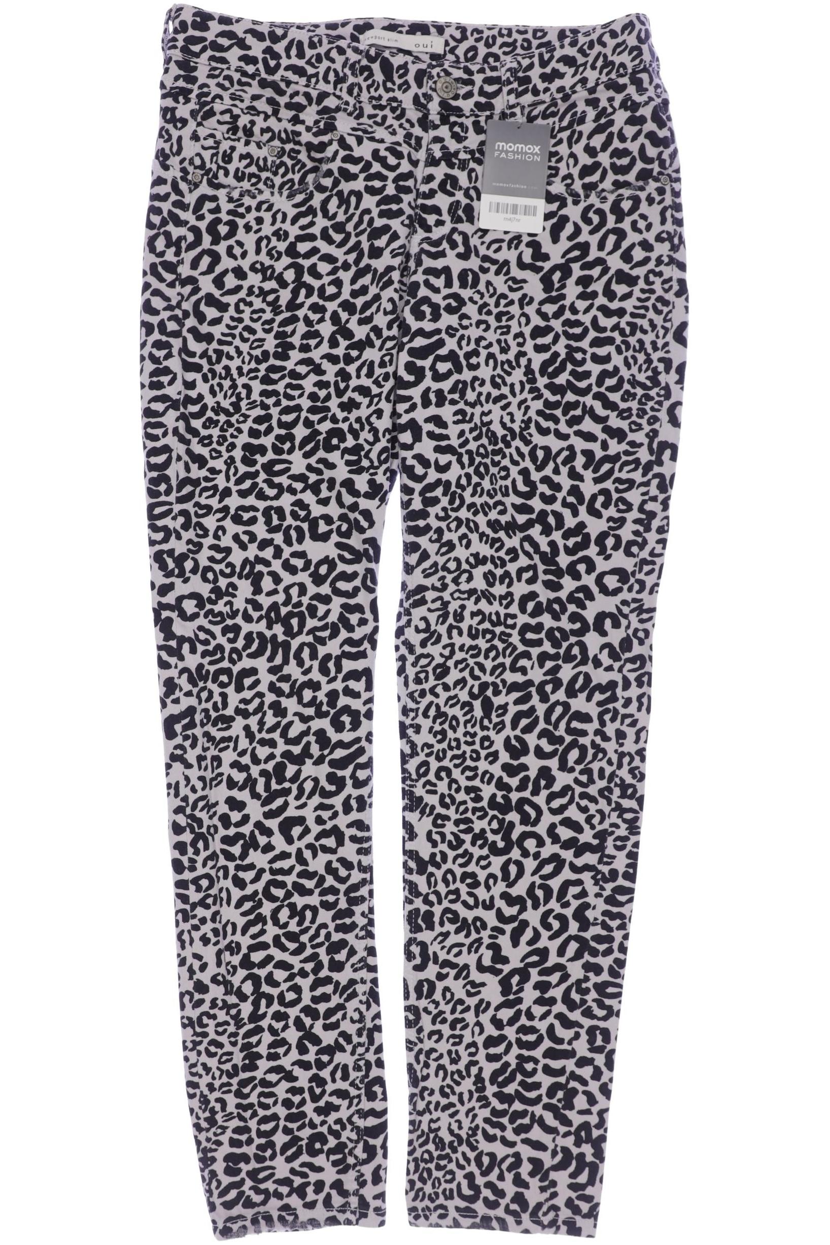

Oui Damen Jeans, schwarz, Gr. 38