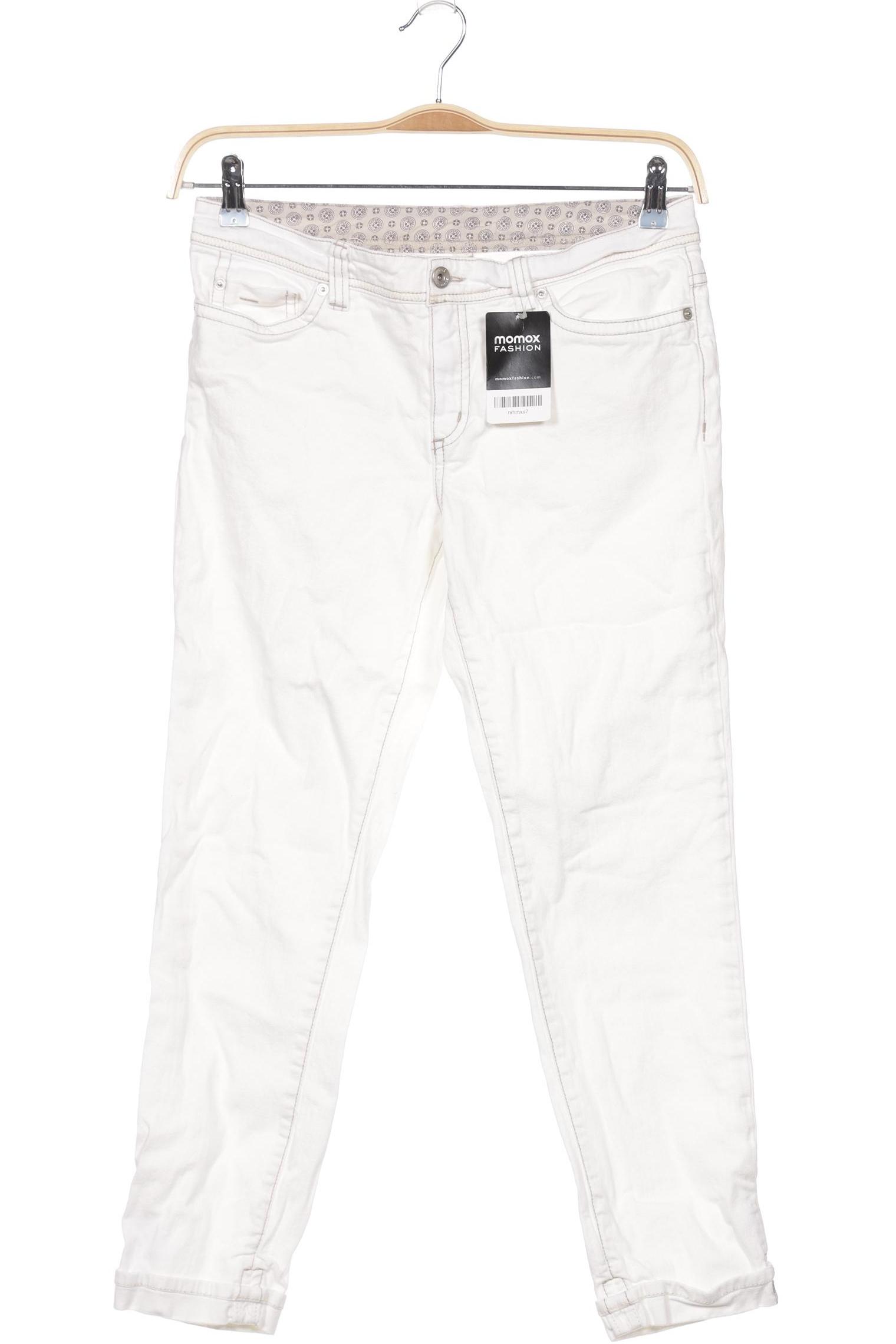 

Oui Damen Jeans, weiß, Gr. 38