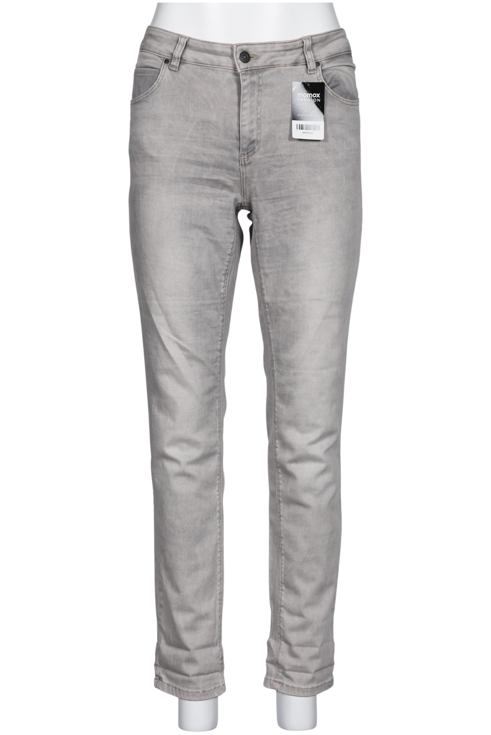 

Oui Damen Jeans, grau, Gr. 44