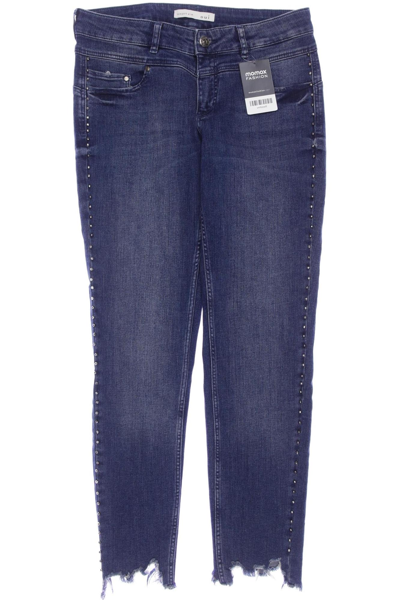 Thumbnail - Oui Damen Jeans, blau, Gr. 38