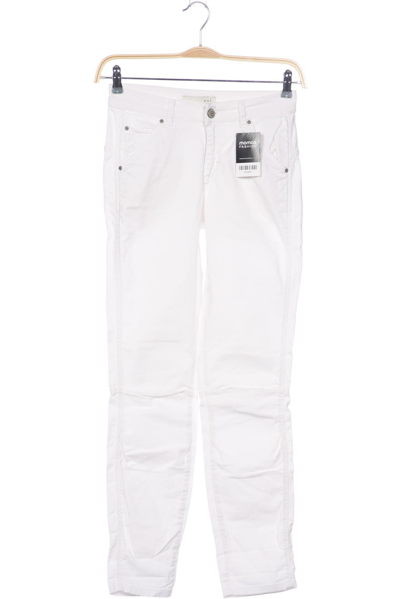 

Oui Damen Jeans, weiß, Gr. 36