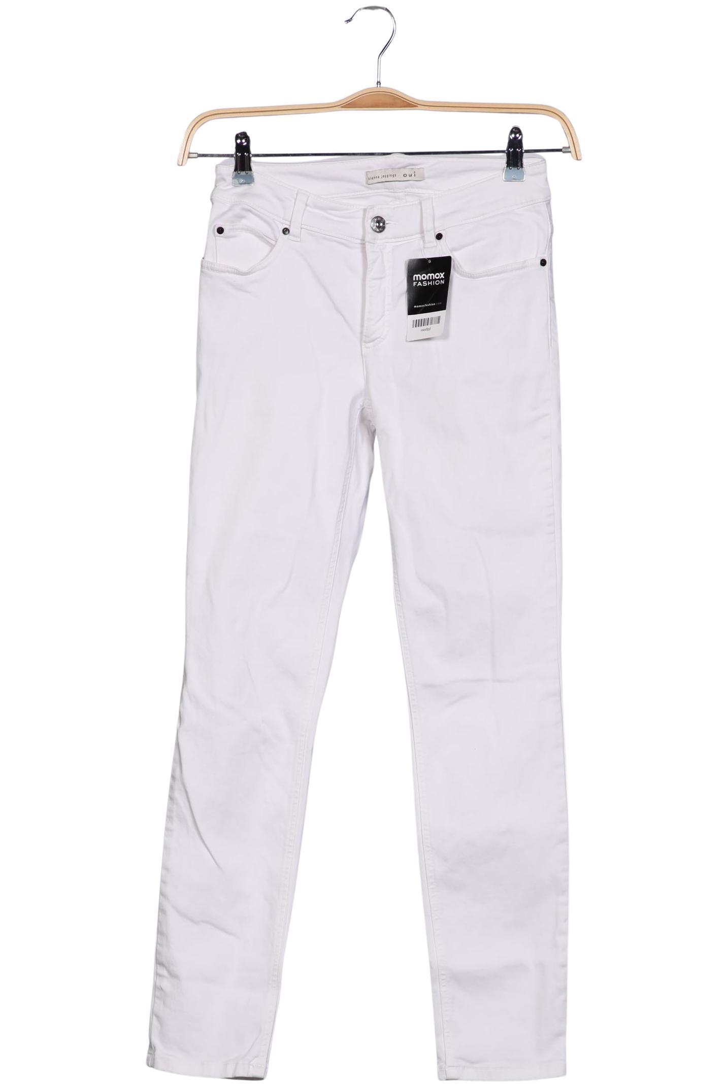 

Oui Damen Jeans, weiß, Gr. 34