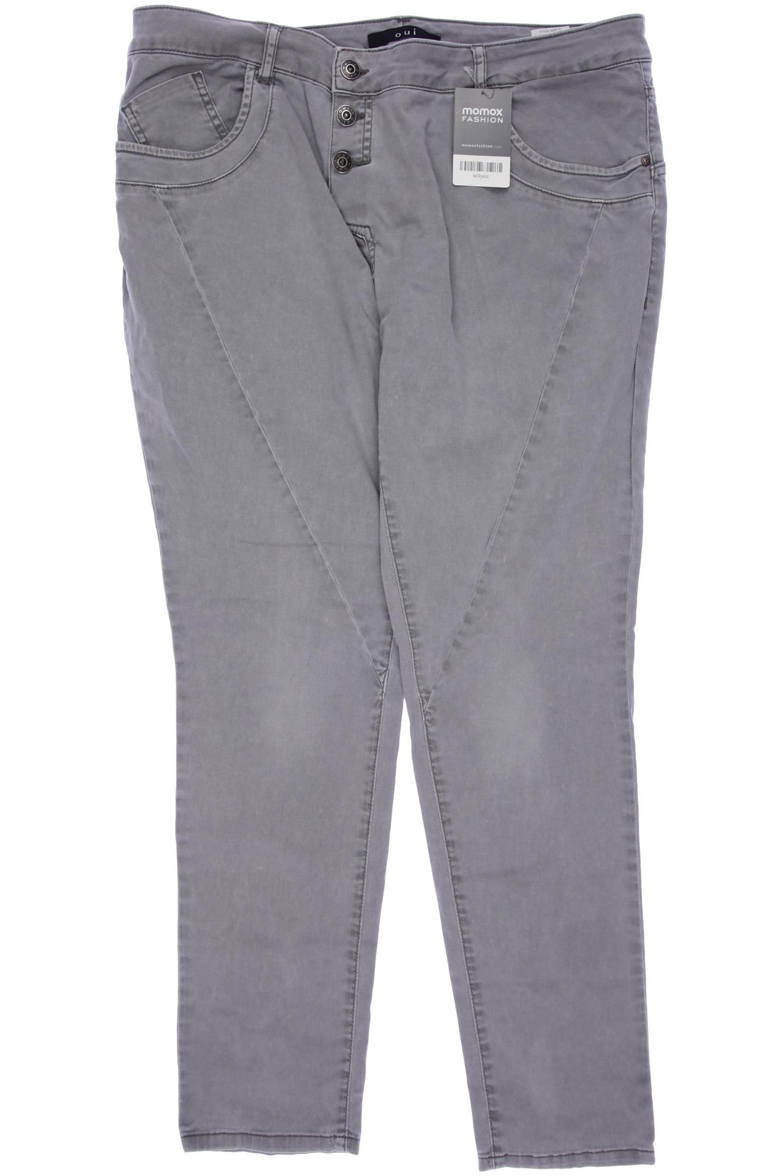 

Oui Damen Jeans, grau, Gr. 42