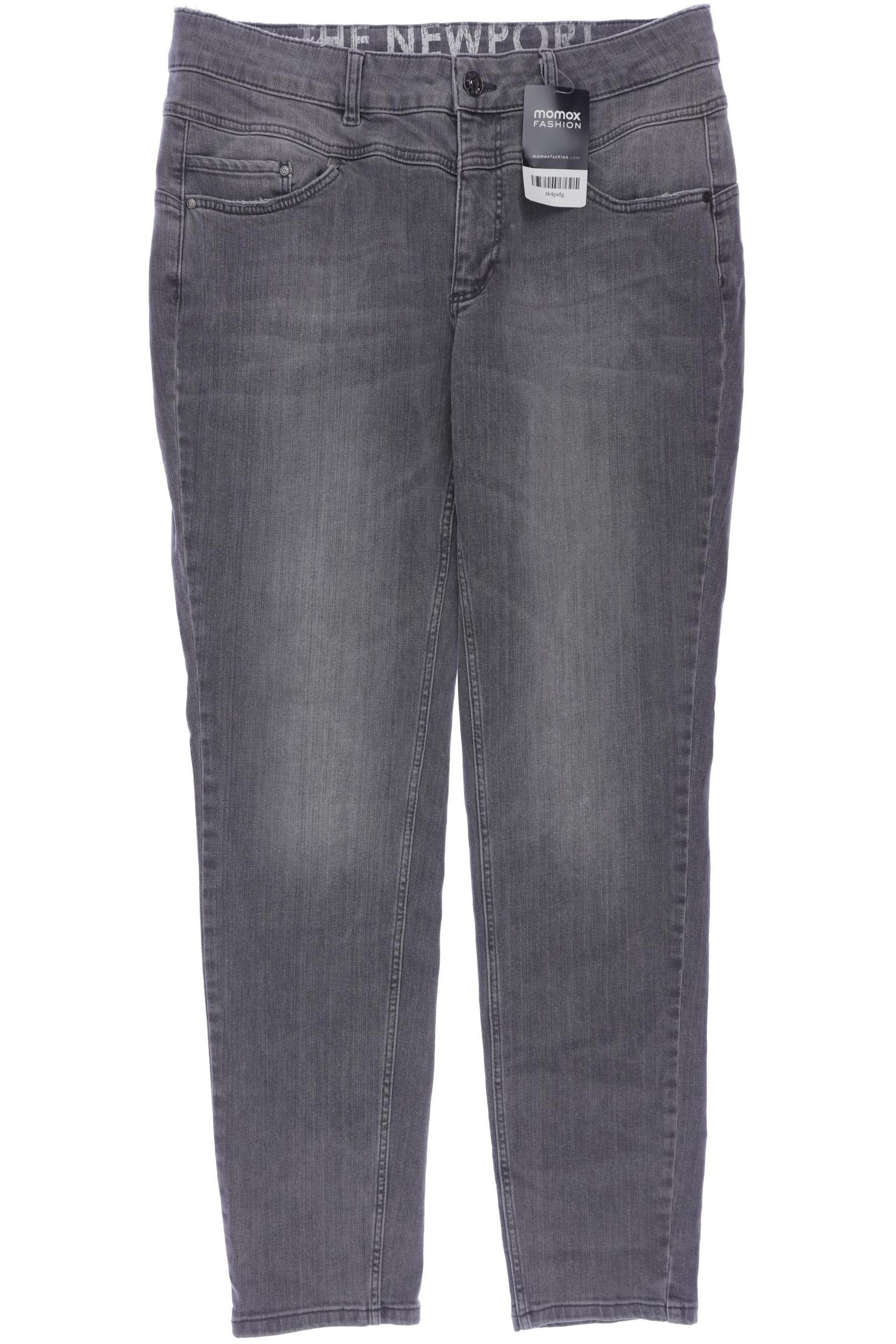 

Oui Damen Jeans, grau, Gr. 42
