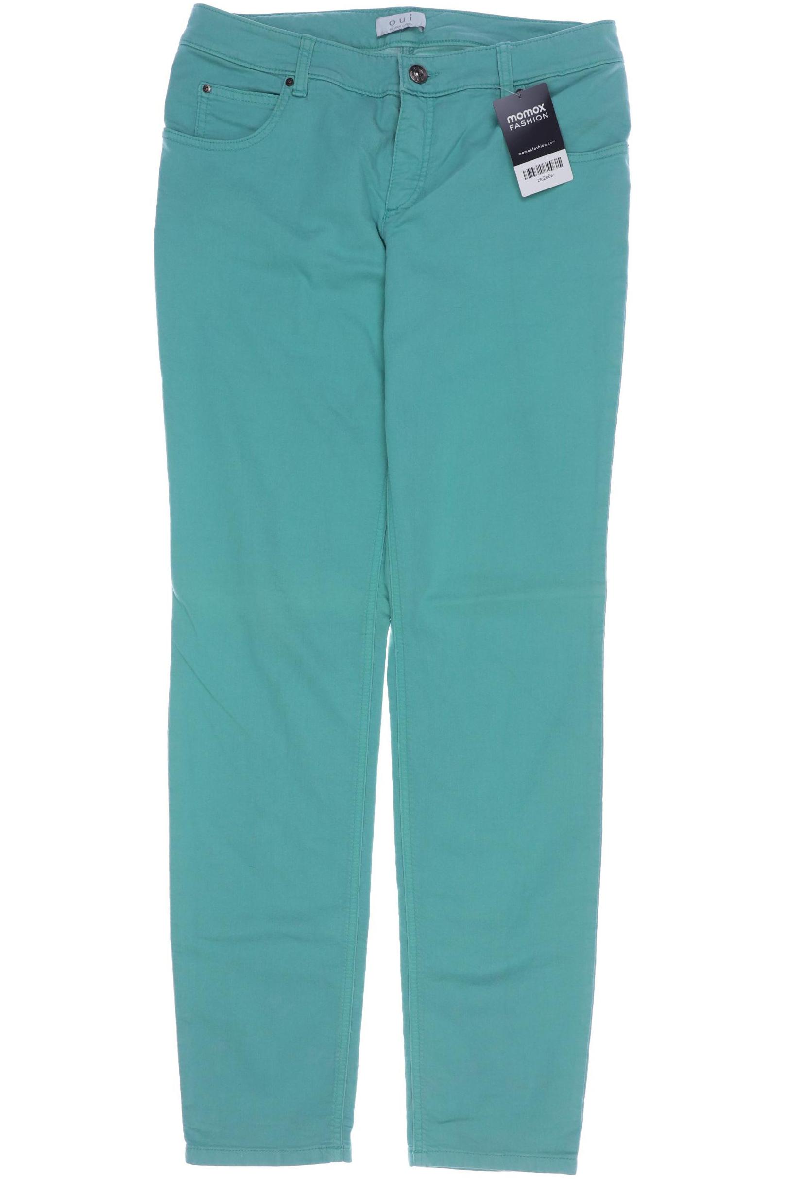 

Oui Damen Jeans, türkis