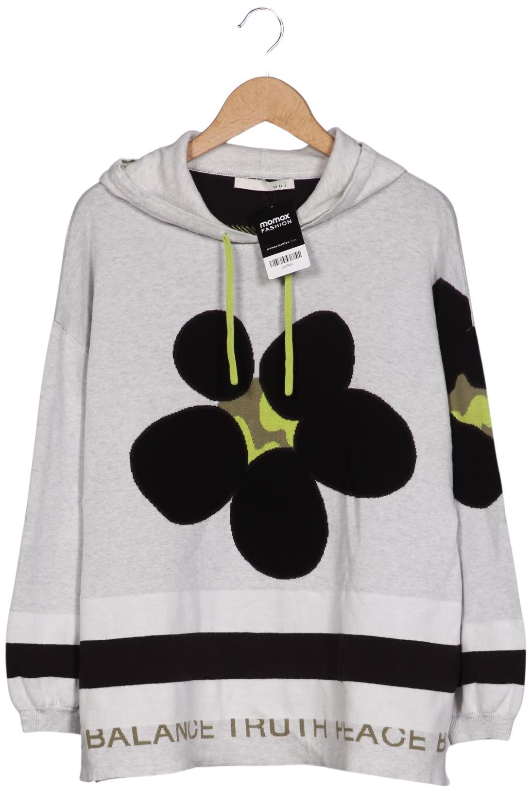 

Oui Damen Kapuzenpullover, mehrfarbig, Gr. 44