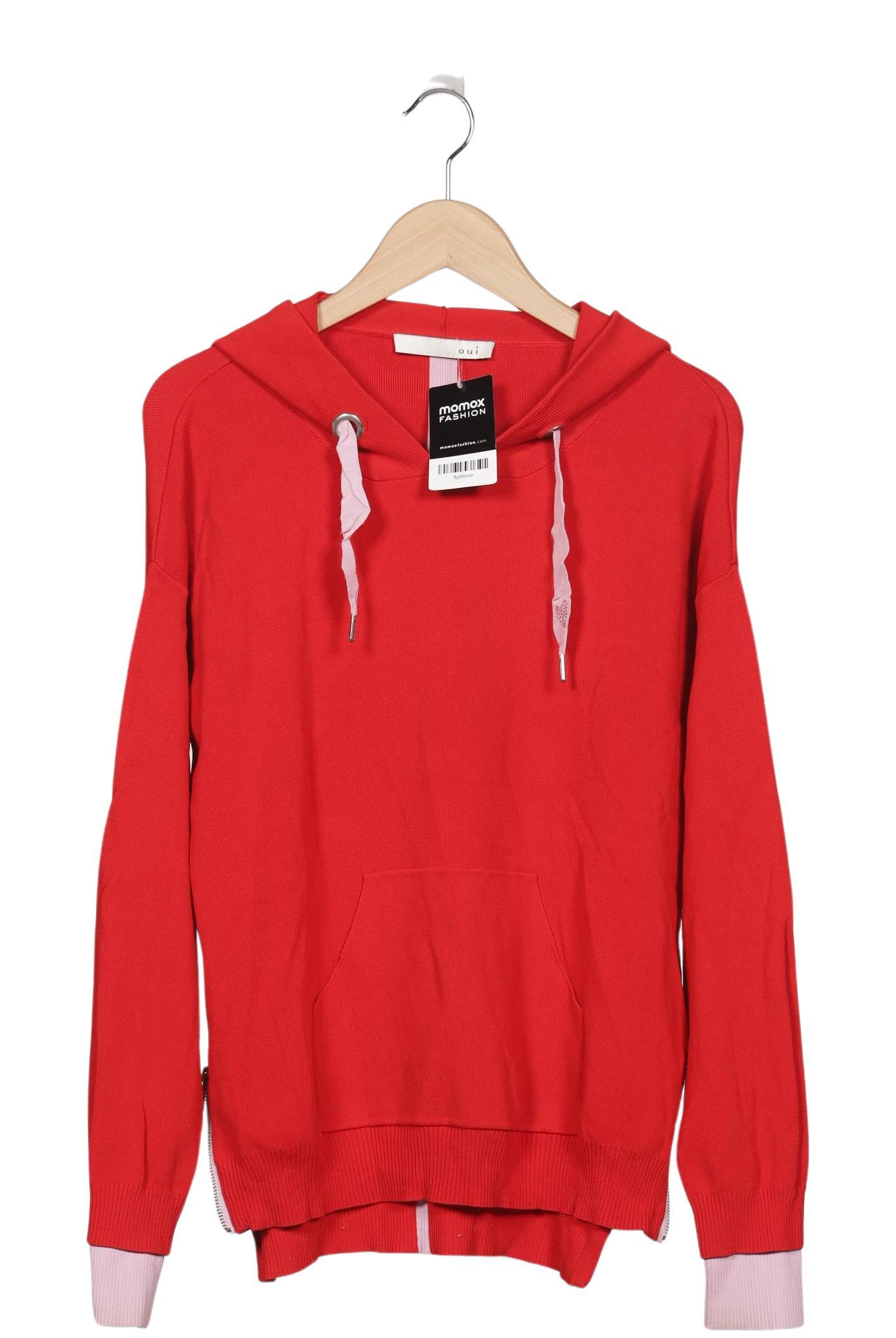 

Oui Damen Kapuzenpullover, rot, Gr. 38