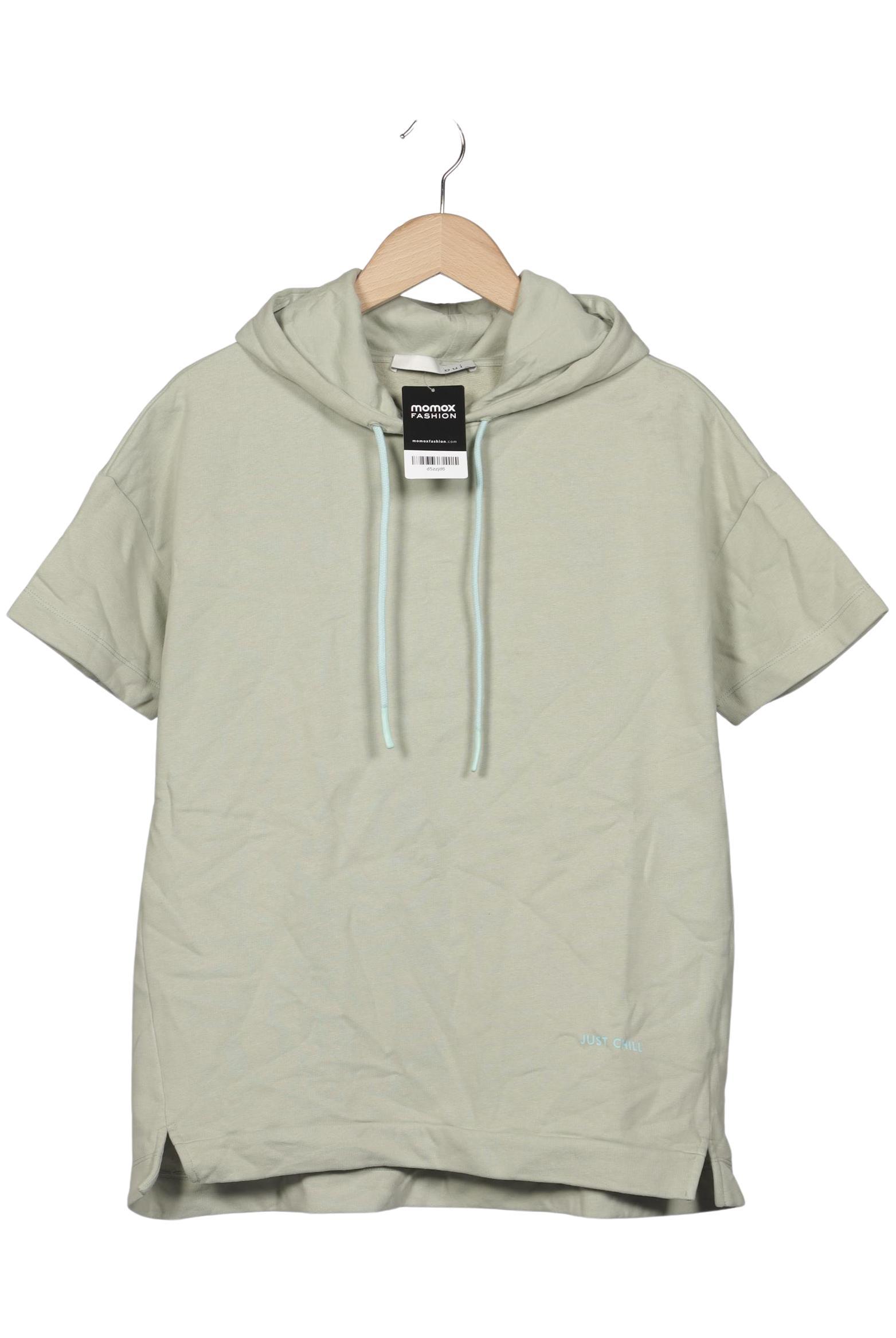 

Oui Damen Kapuzenpullover, hellgrün, Gr. 38