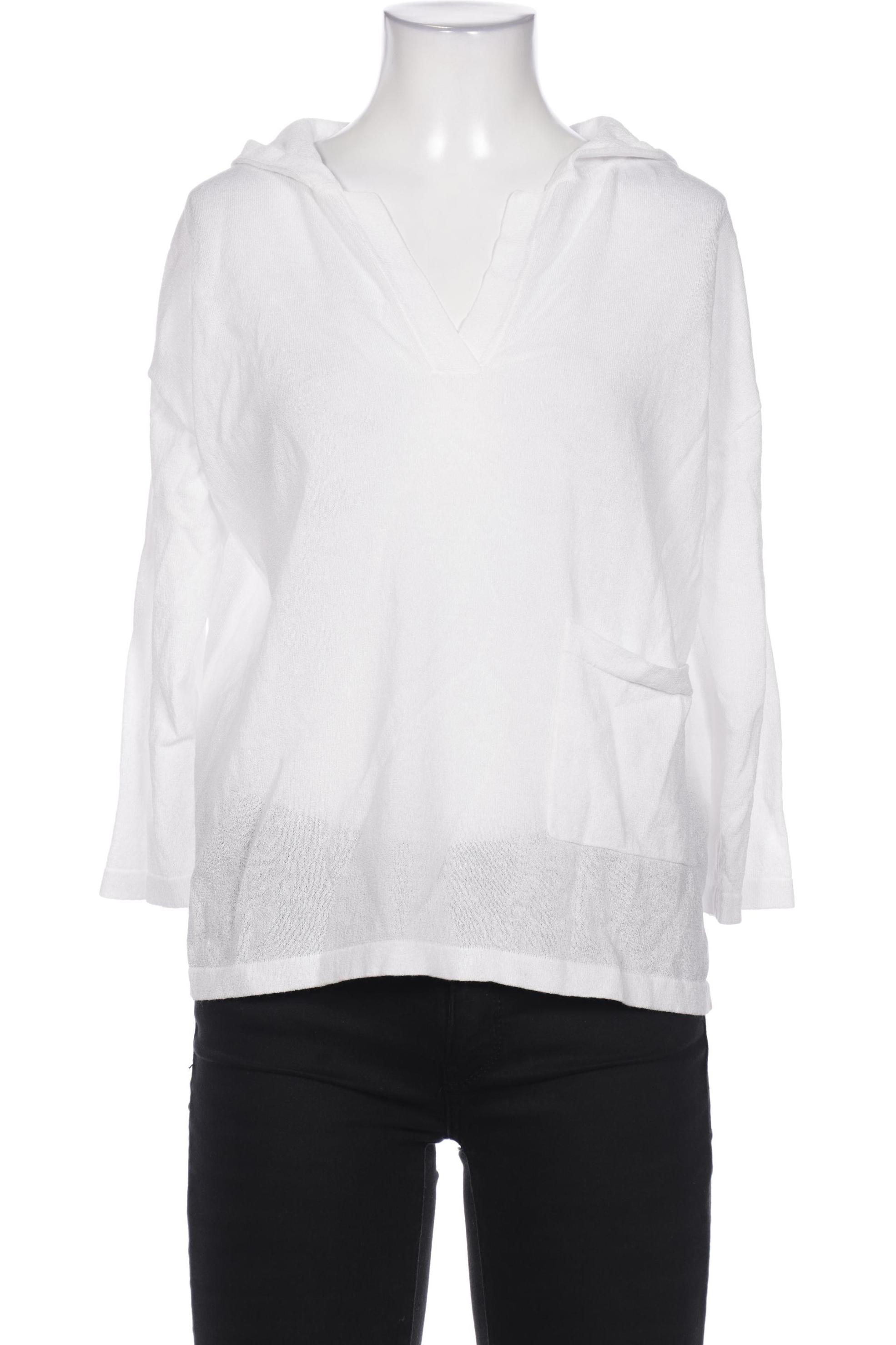 

Oui Damen Kapuzenpullover, weiß, Gr. 36