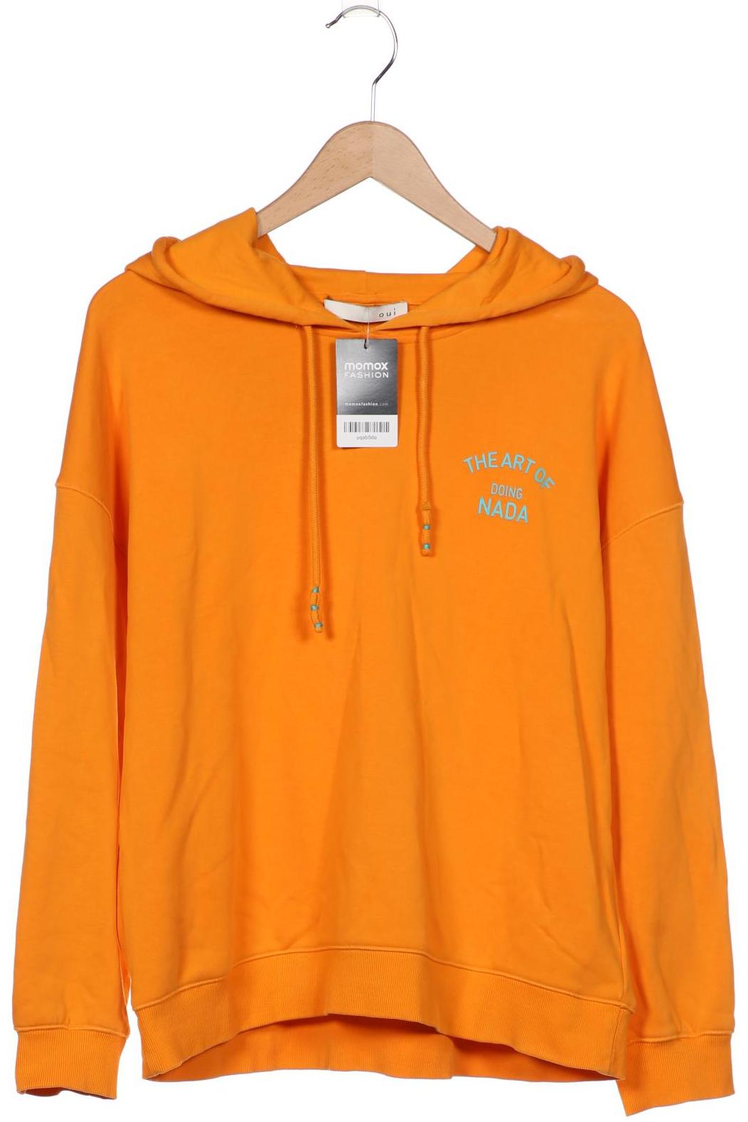 

Oui Damen Kapuzenpullover, orange