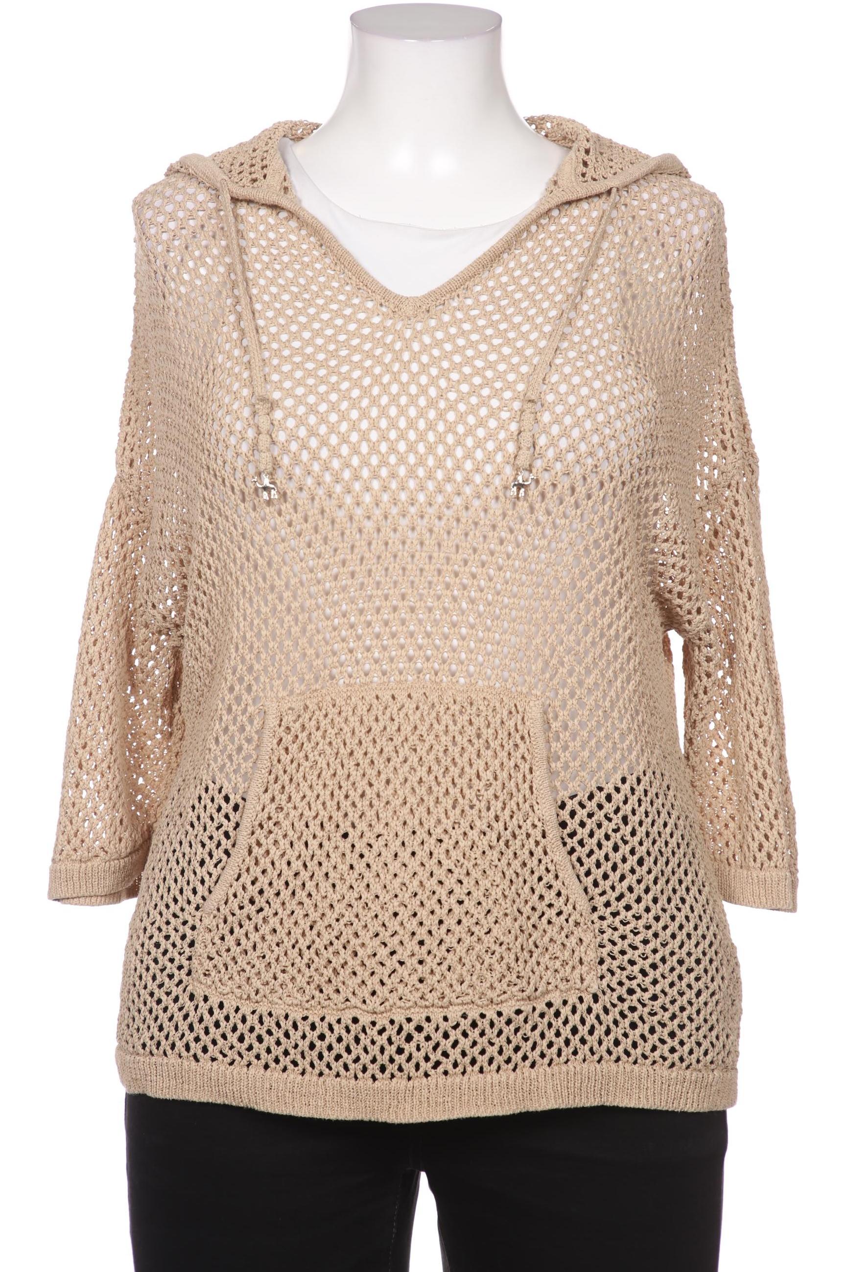 

Oui Damen Kapuzenpullover, beige, Gr. 40