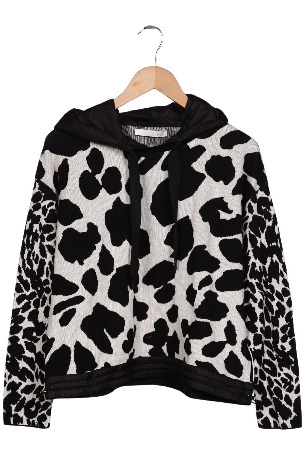 

Oui Damen Kapuzenpullover, mehrfarbig, Gr. 38