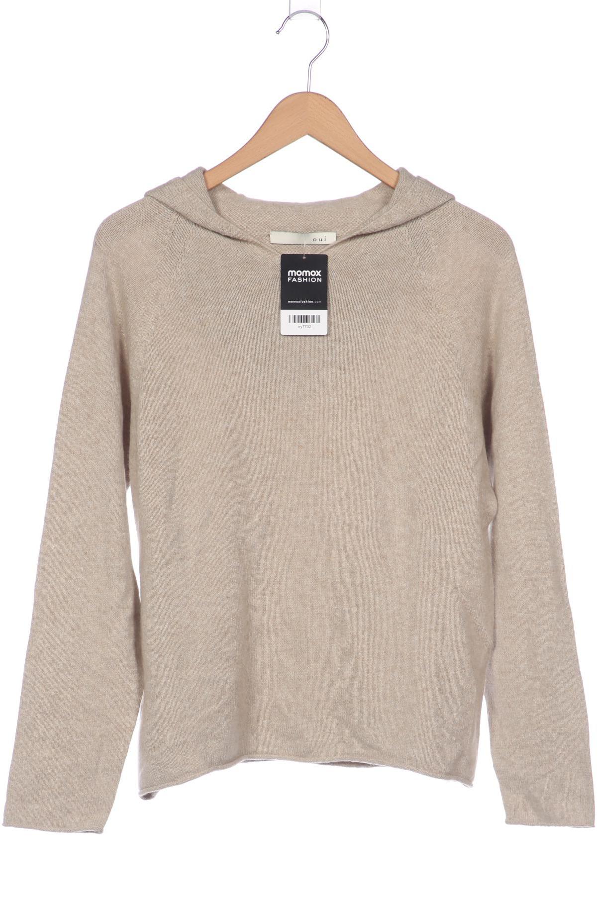 

Oui Damen Kapuzenpullover, beige, Gr. 44