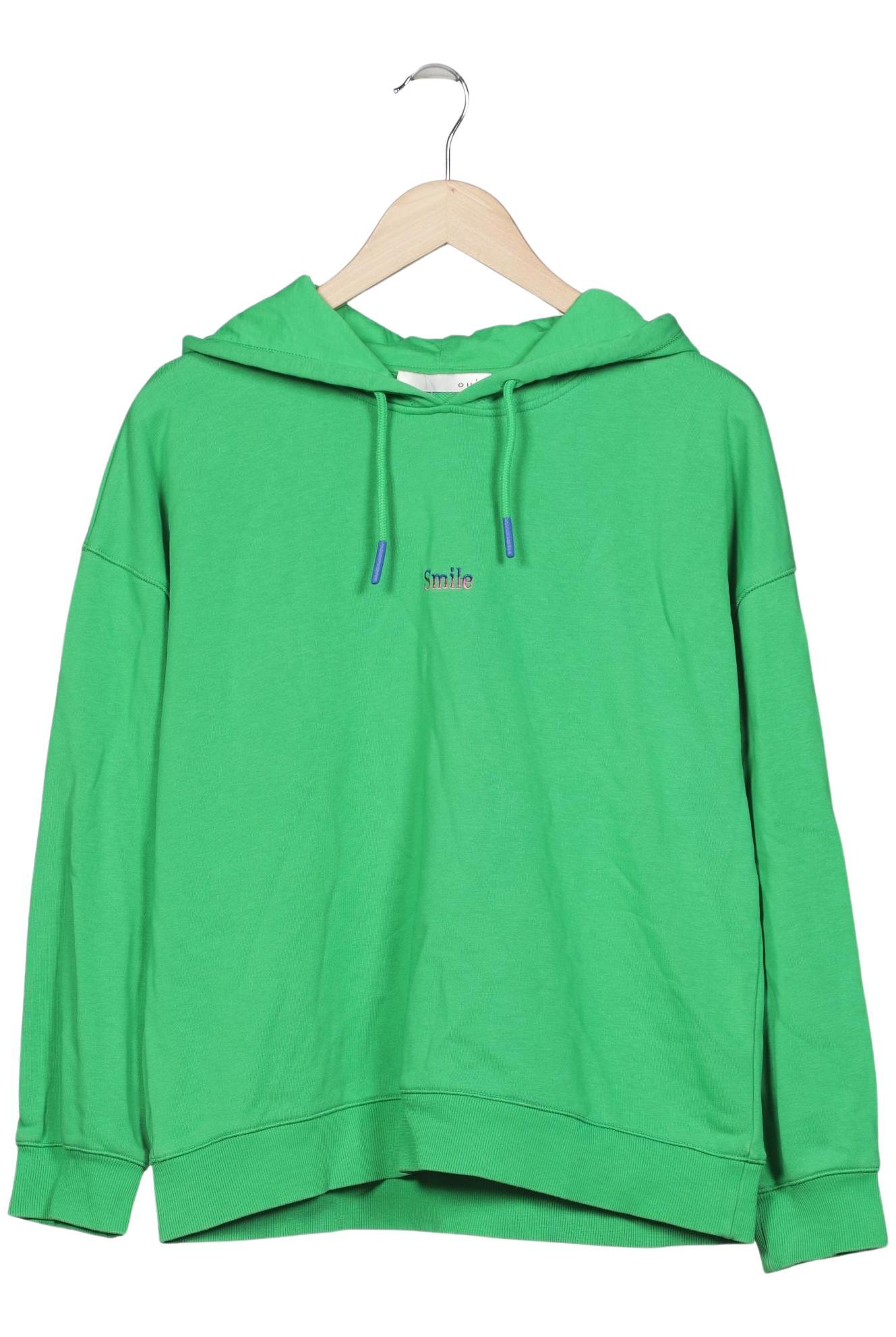 

Oui Damen Kapuzenpullover, grün, Gr. 40