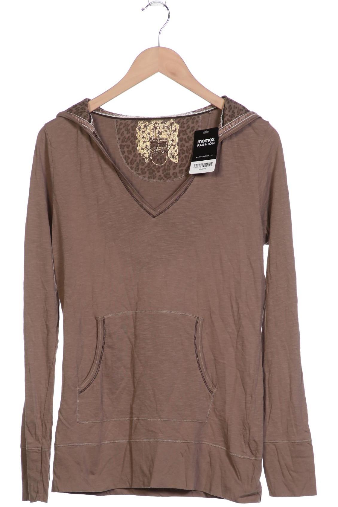 

Oui Damen Kapuzenpullover, braun, Gr. 40