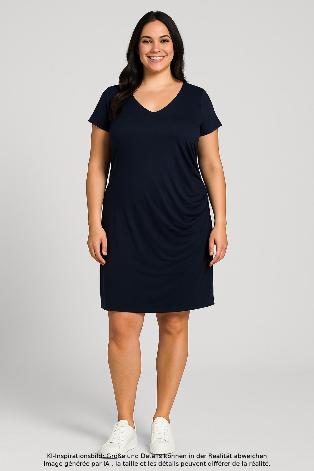 

Oui Damen Kleid, marineblau, Gr. 46
