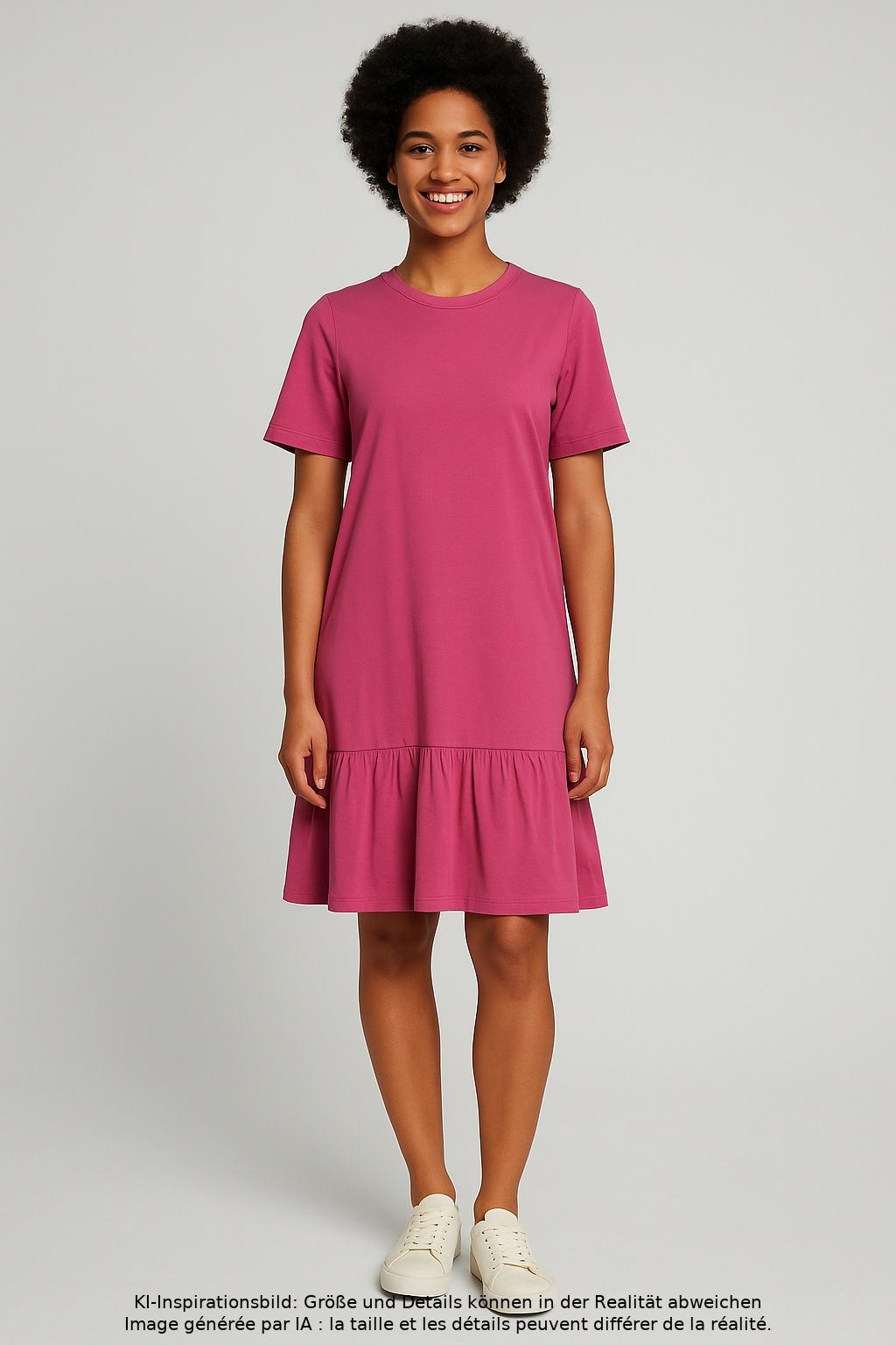 

Oui Damen Kleid, pink, Gr. 38