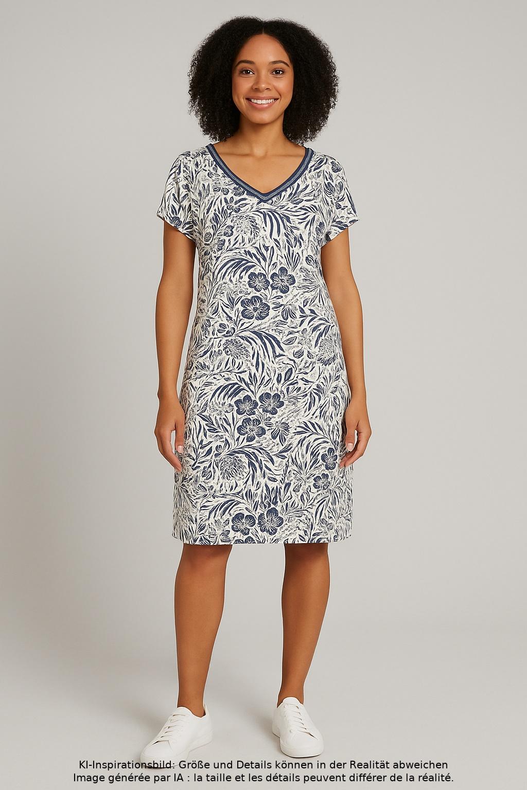 

Oui Damen Kleid, mehrfarbig, Gr. 36