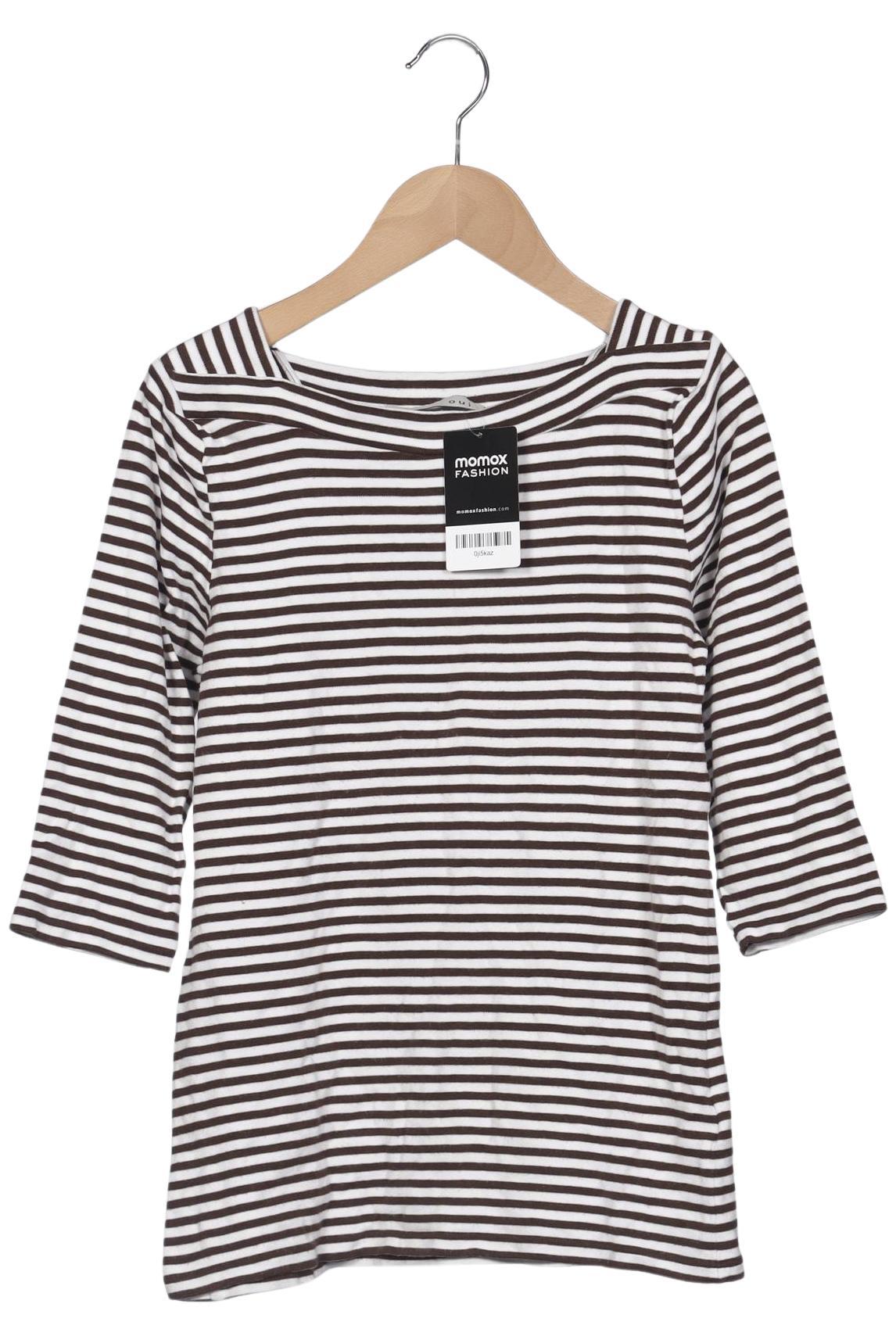 

Oui Damen Langarmshirt, braun, Gr. 36